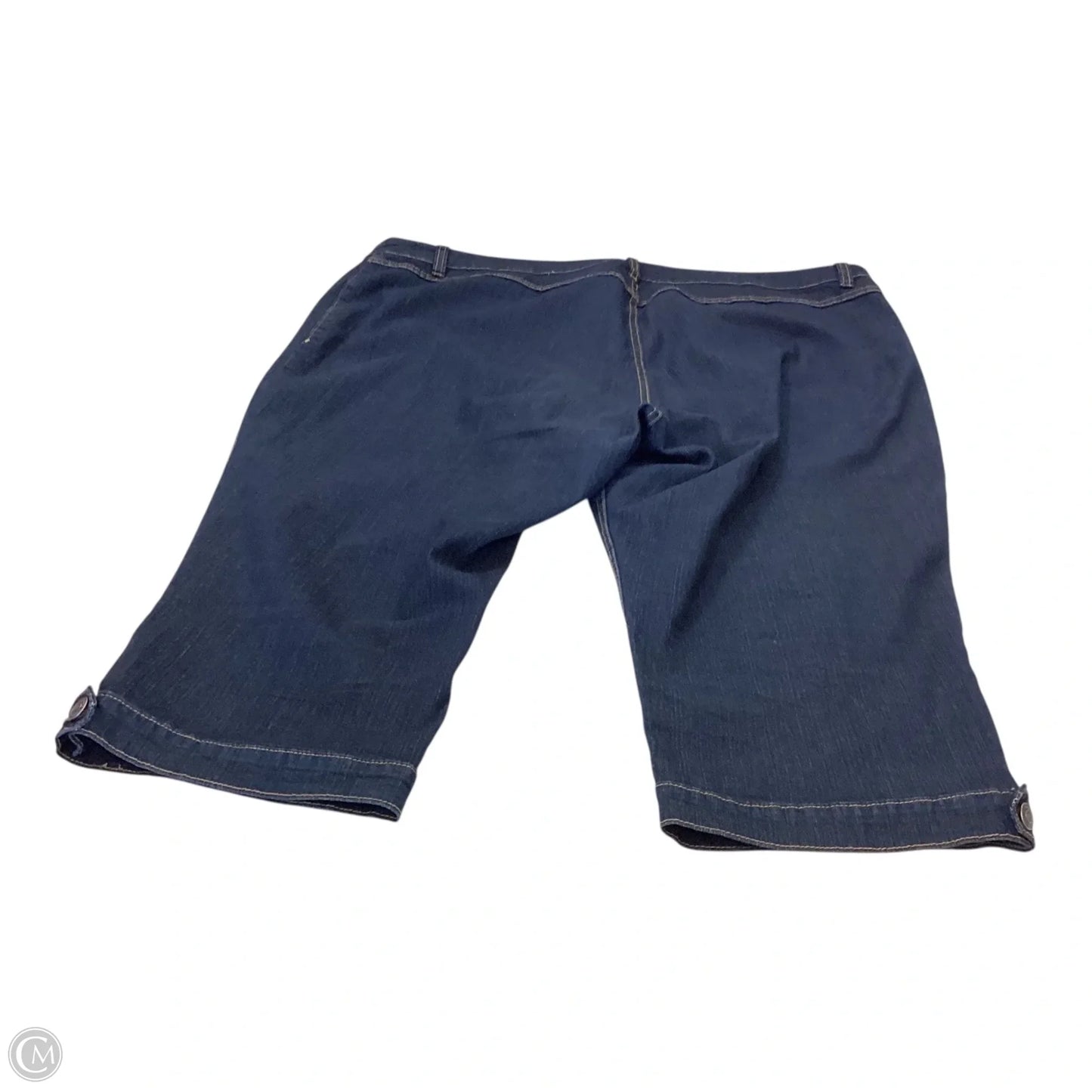 Capris By Avenue In Blue Denim, Size: 24