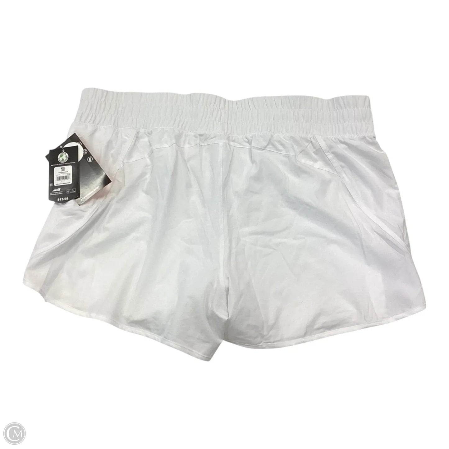 Athletic Shorts By Avia In White, Size: Xxl