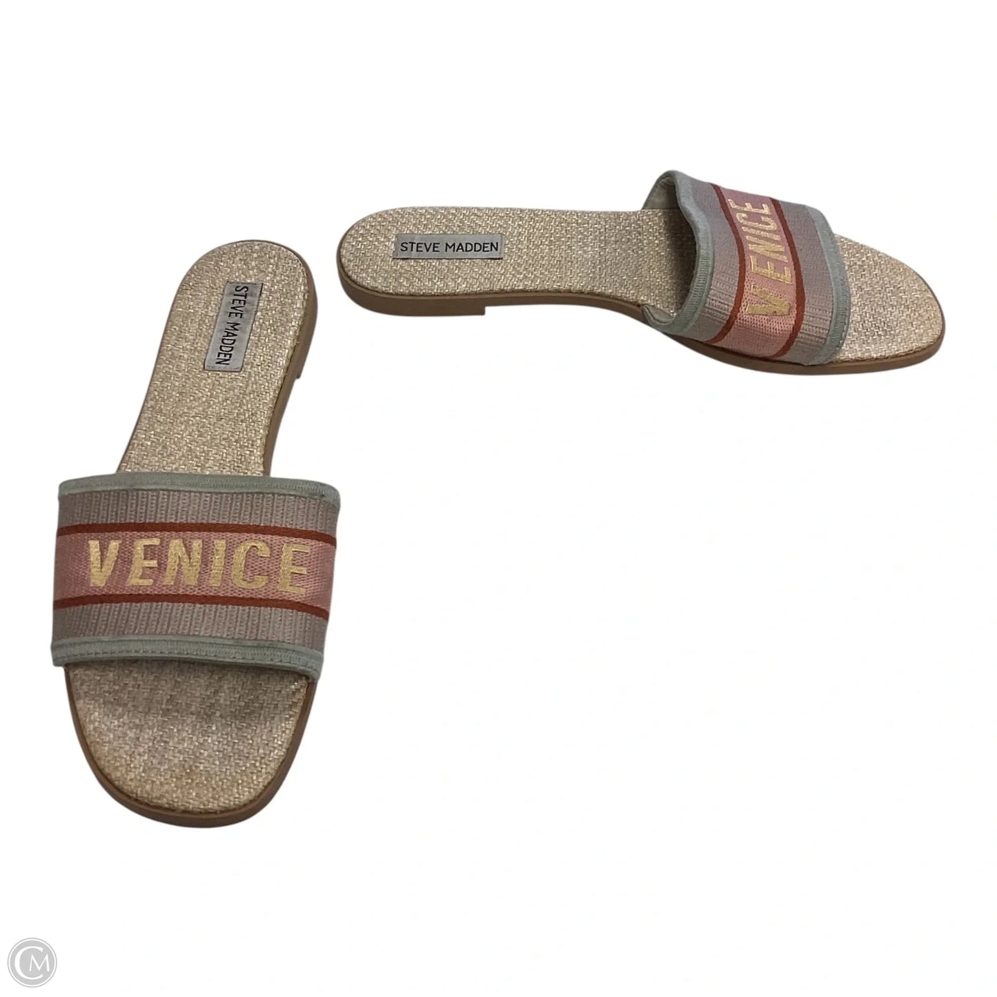 Sandals Flats By Steve Madden In Multi-colored, Size: 10