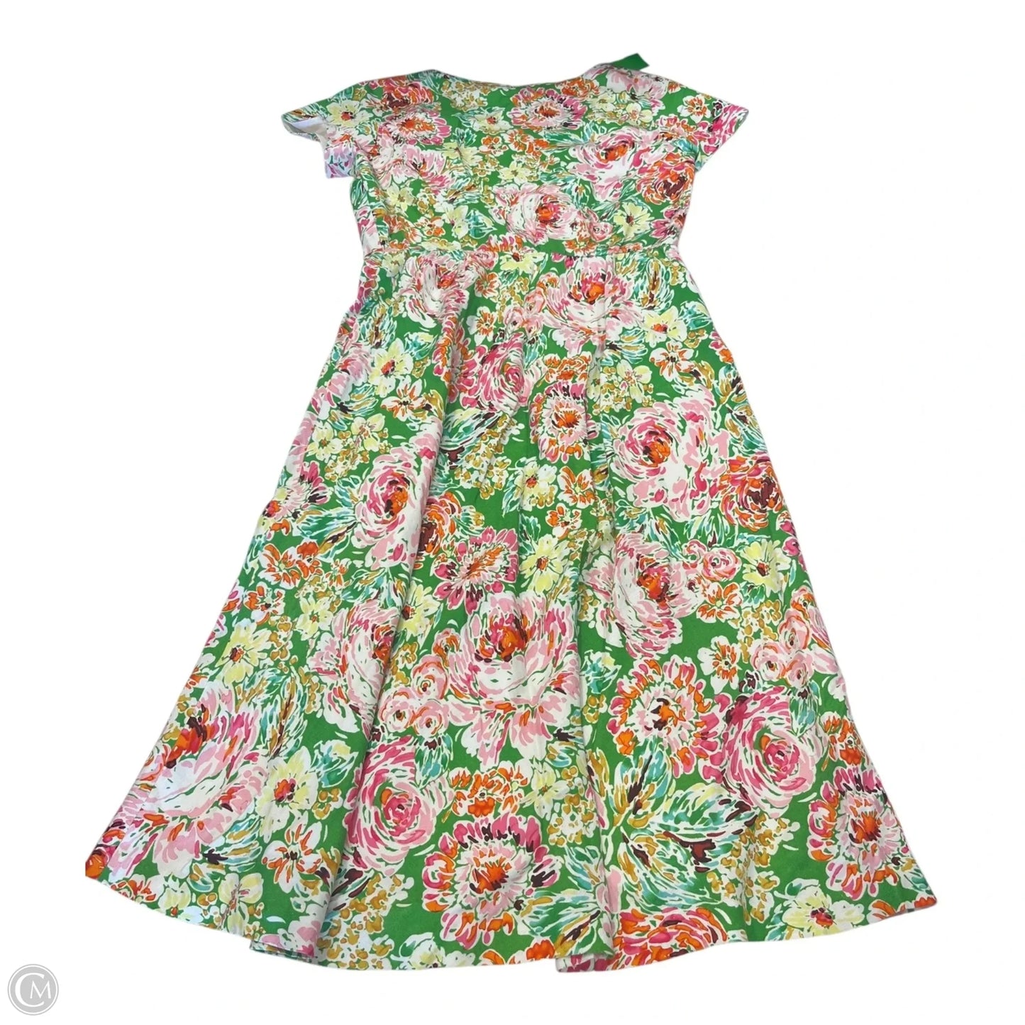 Dress Casual Maxi By Coldwater Creek In Floral Print, Size: 8p