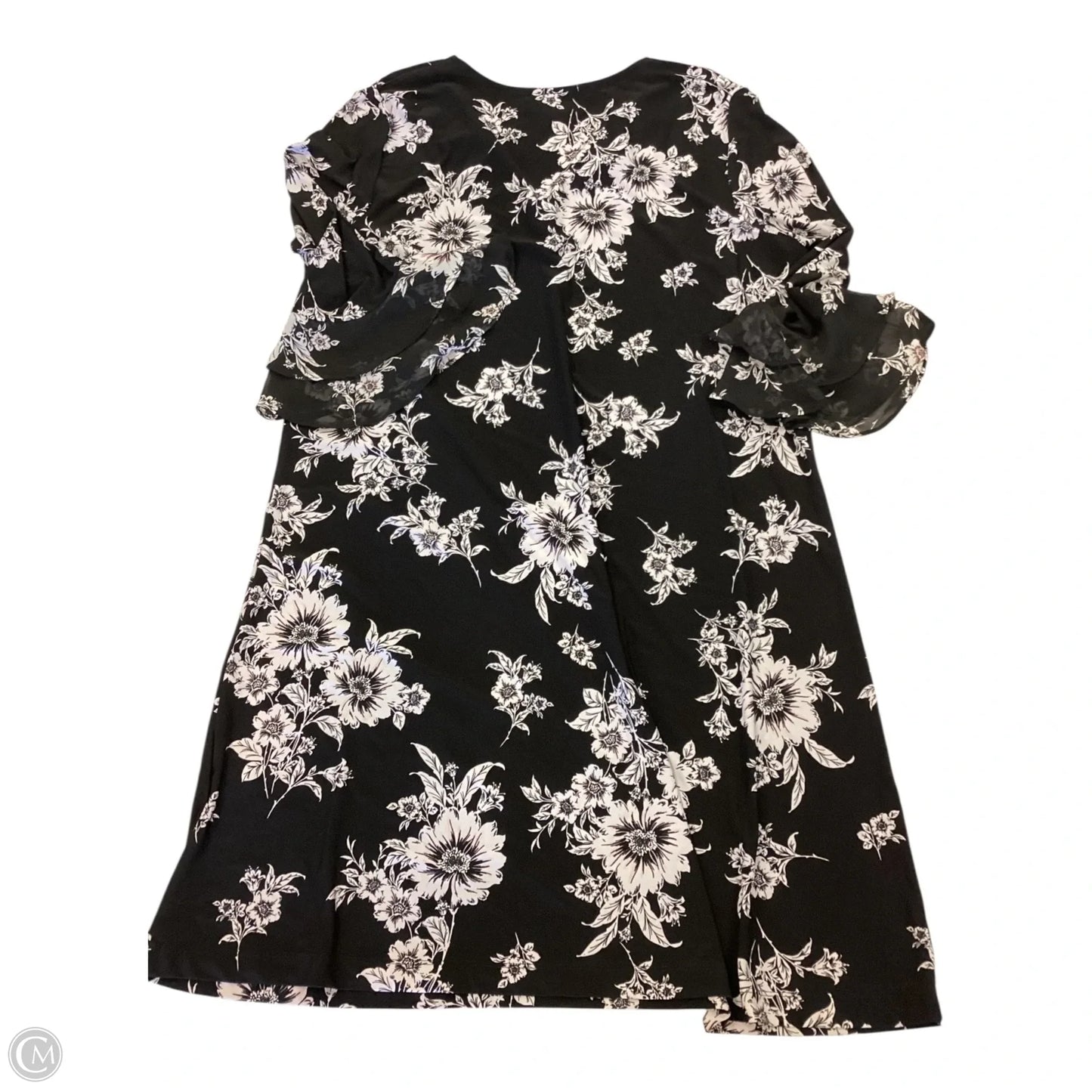 Dress Casual Short By Roz And Ali In Black, Size: Xl