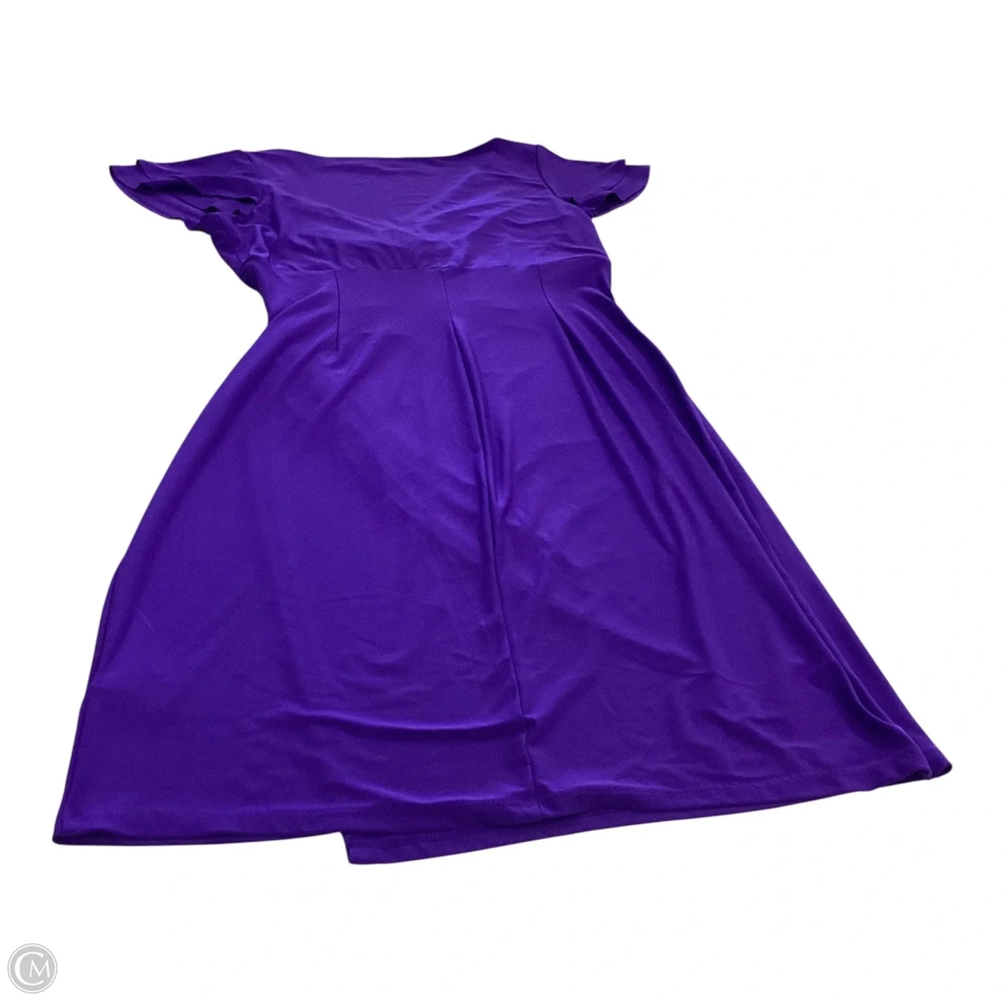 Dress Casual Short By Lauren By Ralph Lauren In Purple, Size: 12