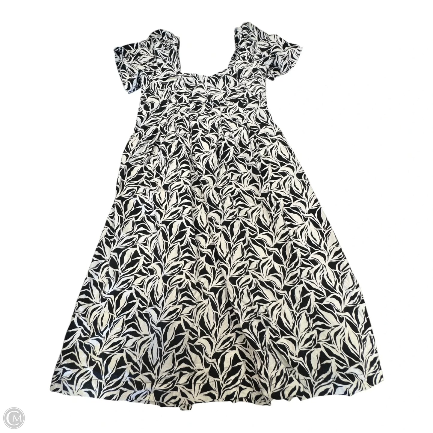 Dress Casual Maxi By A New Day In Black & White, Size: 12