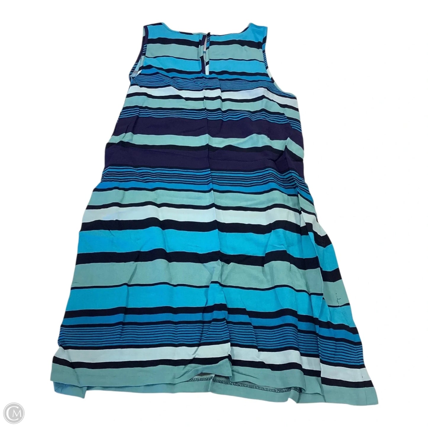 Dress Casual Short By Loft In Striped Pattern, Size: M