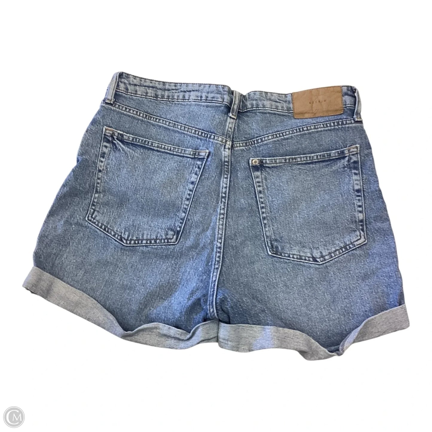 Shorts By H&m In Blue Denim, Size: 12