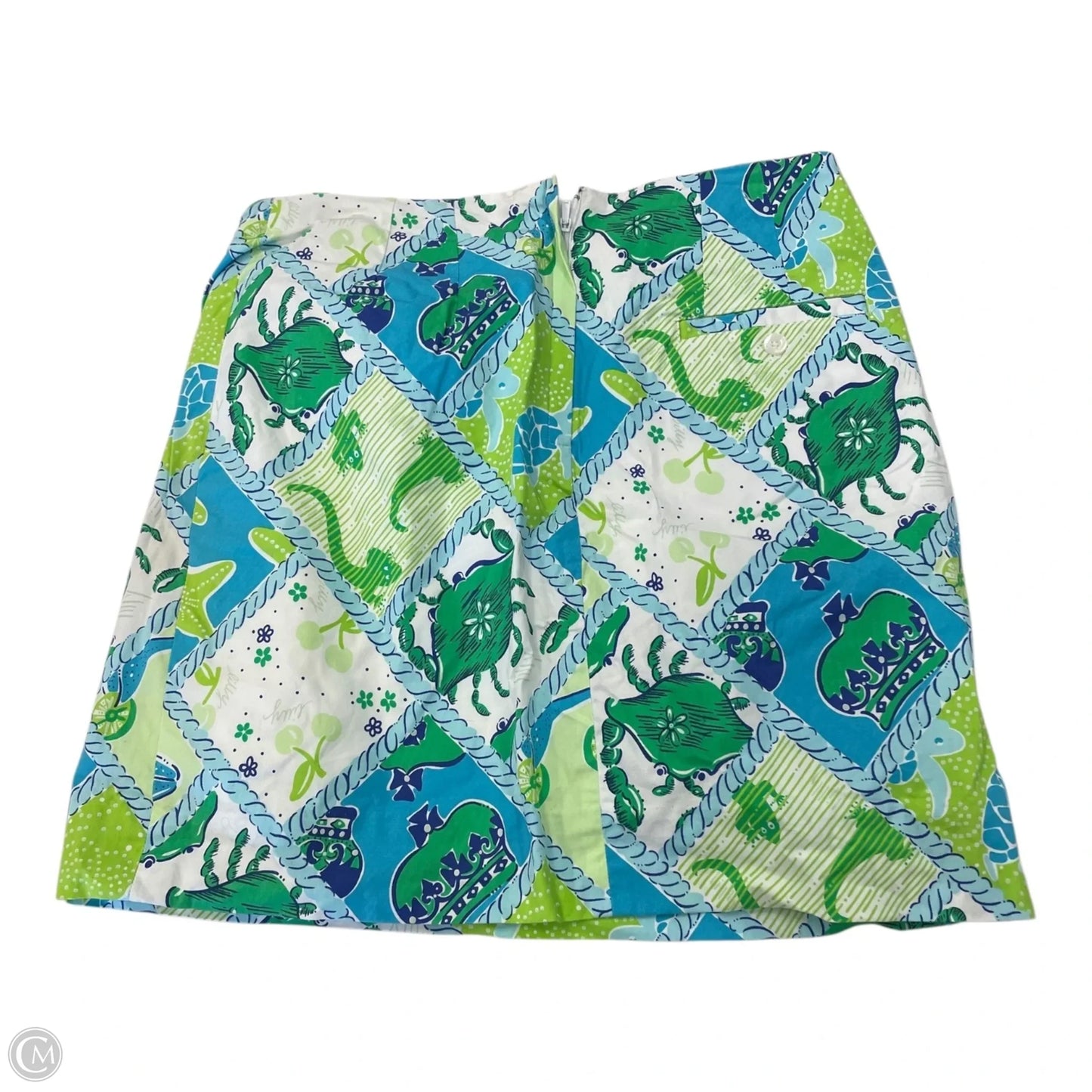 Skort Designer By Lilly Pulitzer In Multi-colored, Size: 4