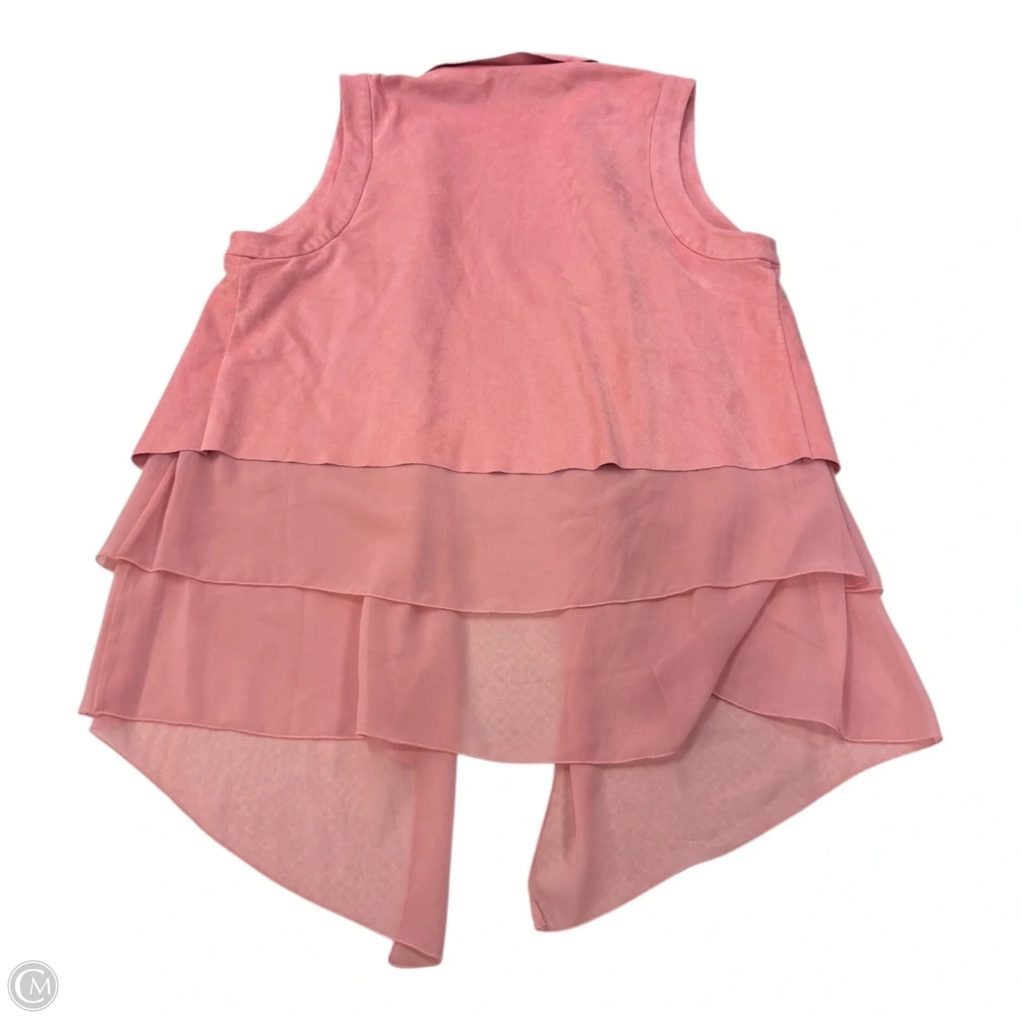 Vest Other By Inc In Pink, Size: L