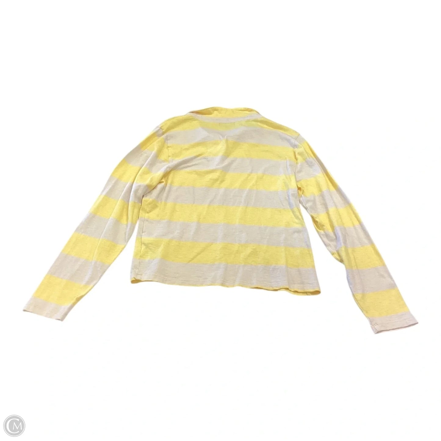 Top Long Sleeve By J. Crew In Striped Pattern, Size: L