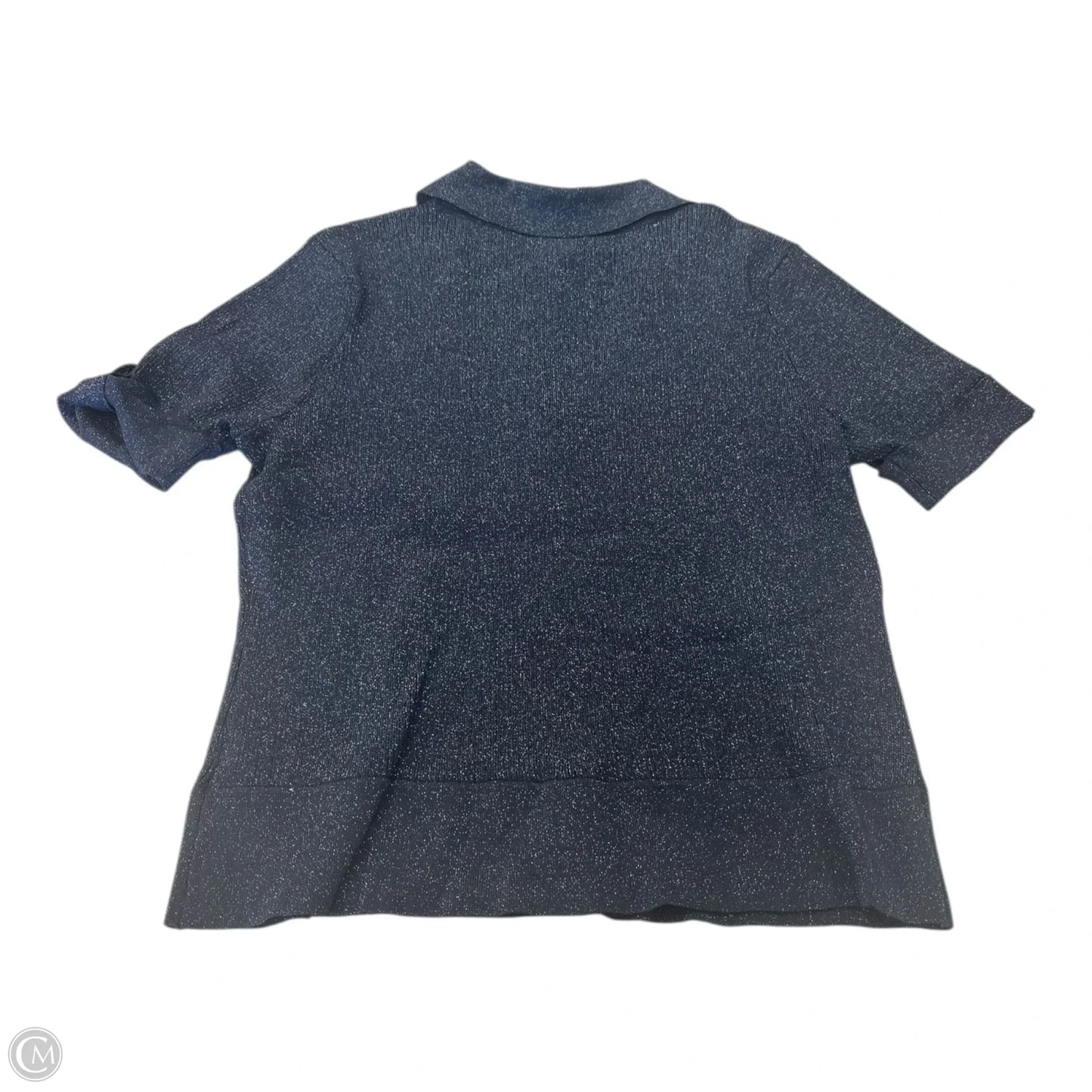 Top Short Sleeve By Worthington In Blue, Size: Xl