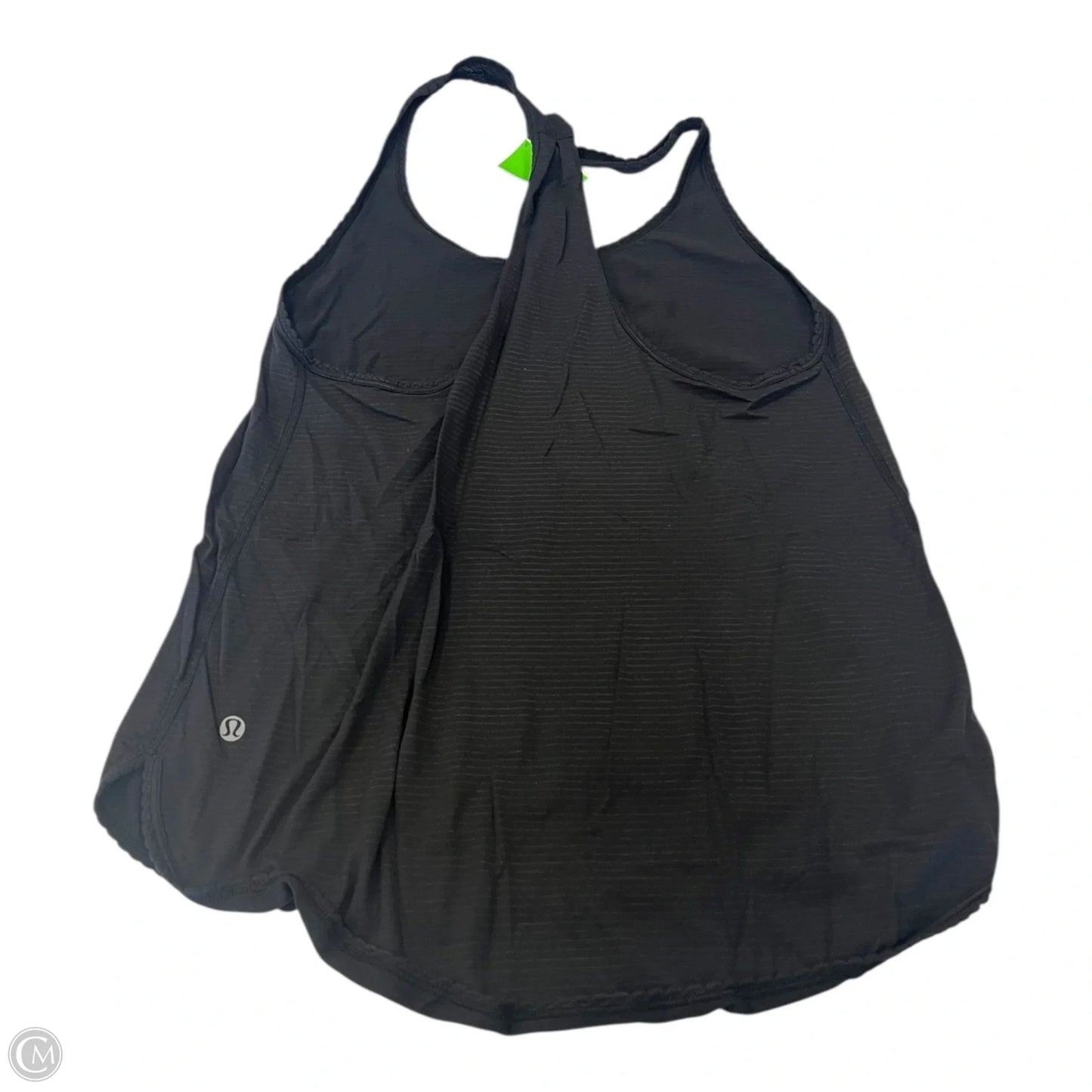 Athletic Tank Top By Lululemon In Black, Size: M