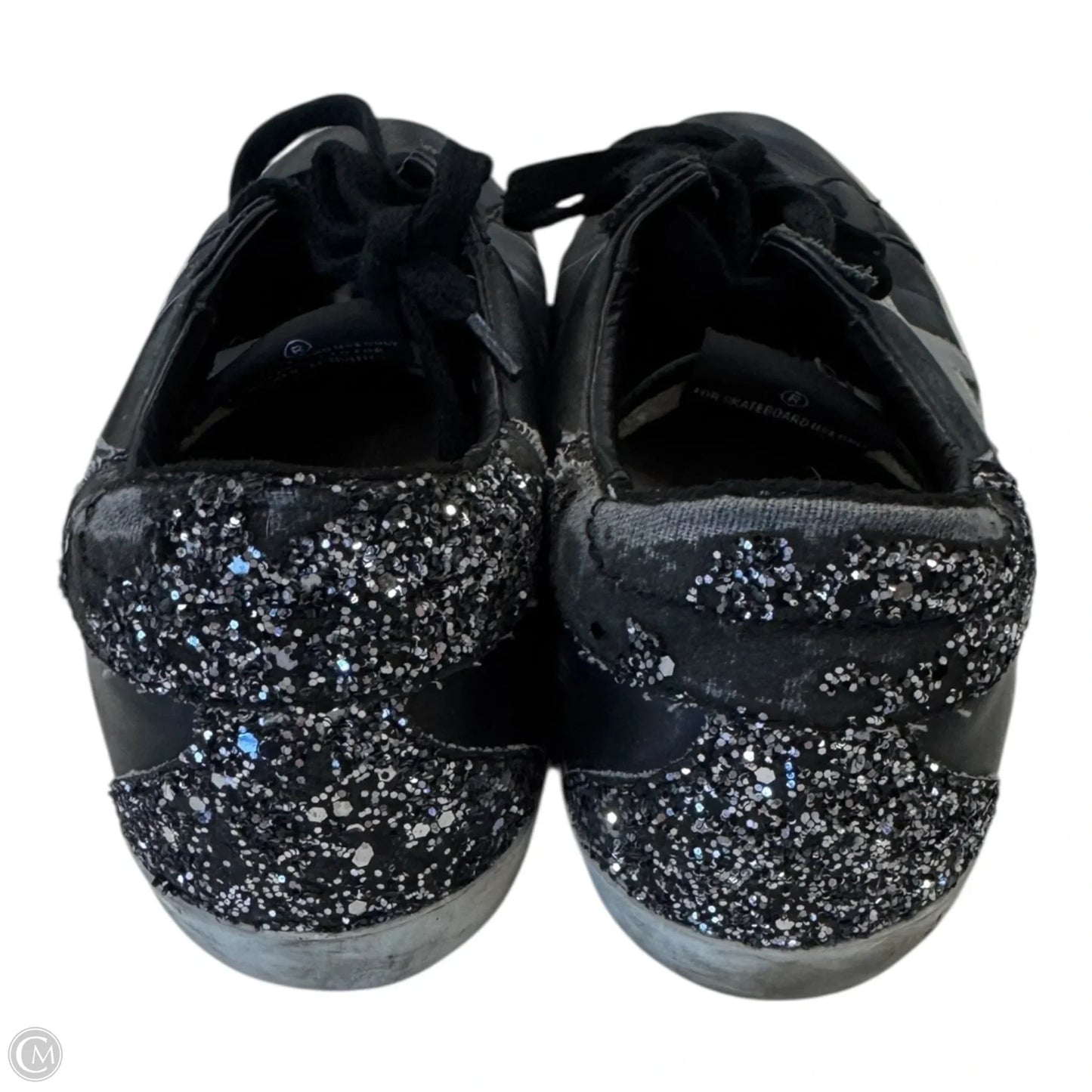 Shoes Luxury Designer By Golden Goose In Black, Size: 7.5