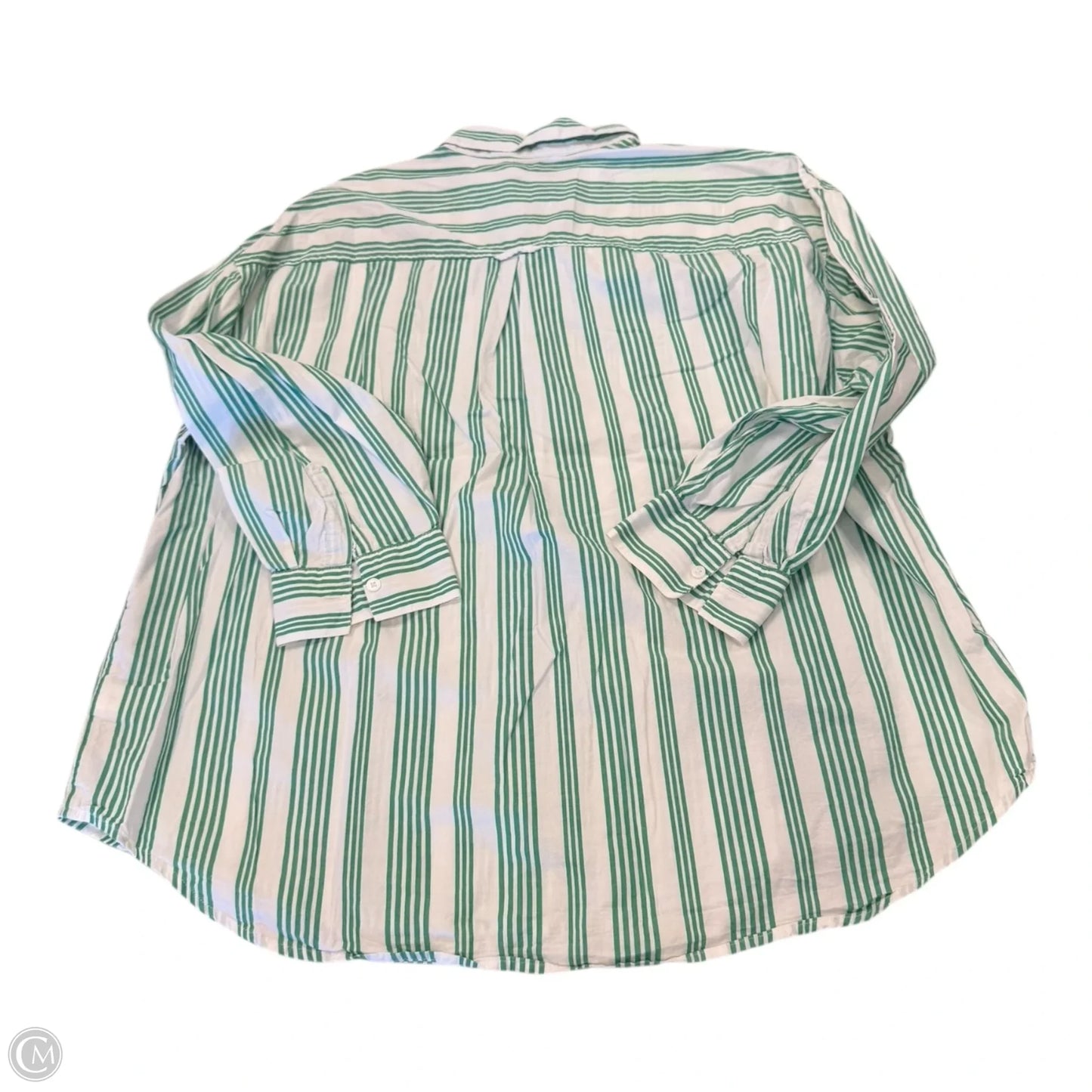 Top Long Sleeve By Old Navy In Striped Pattern, Size: L