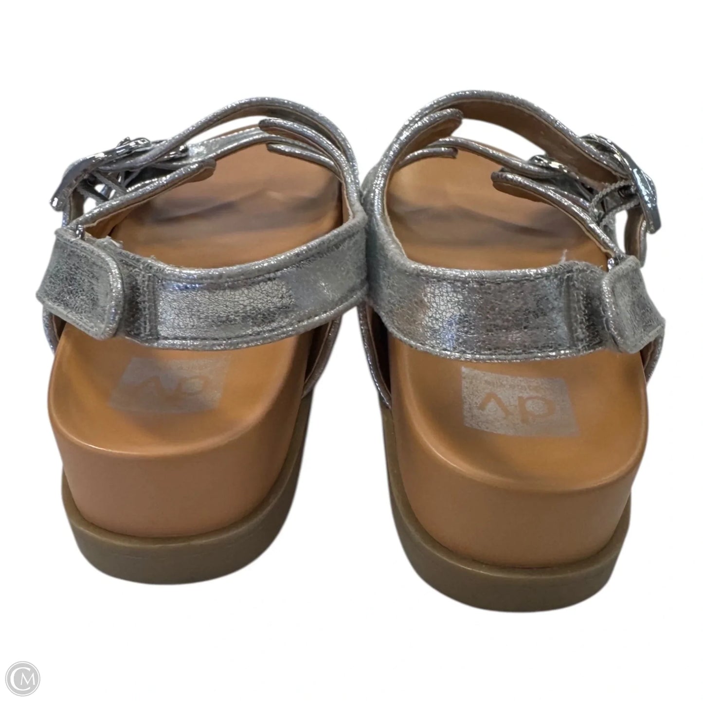 Sandals Flats By Dolce Vita In Silver, Size: 7