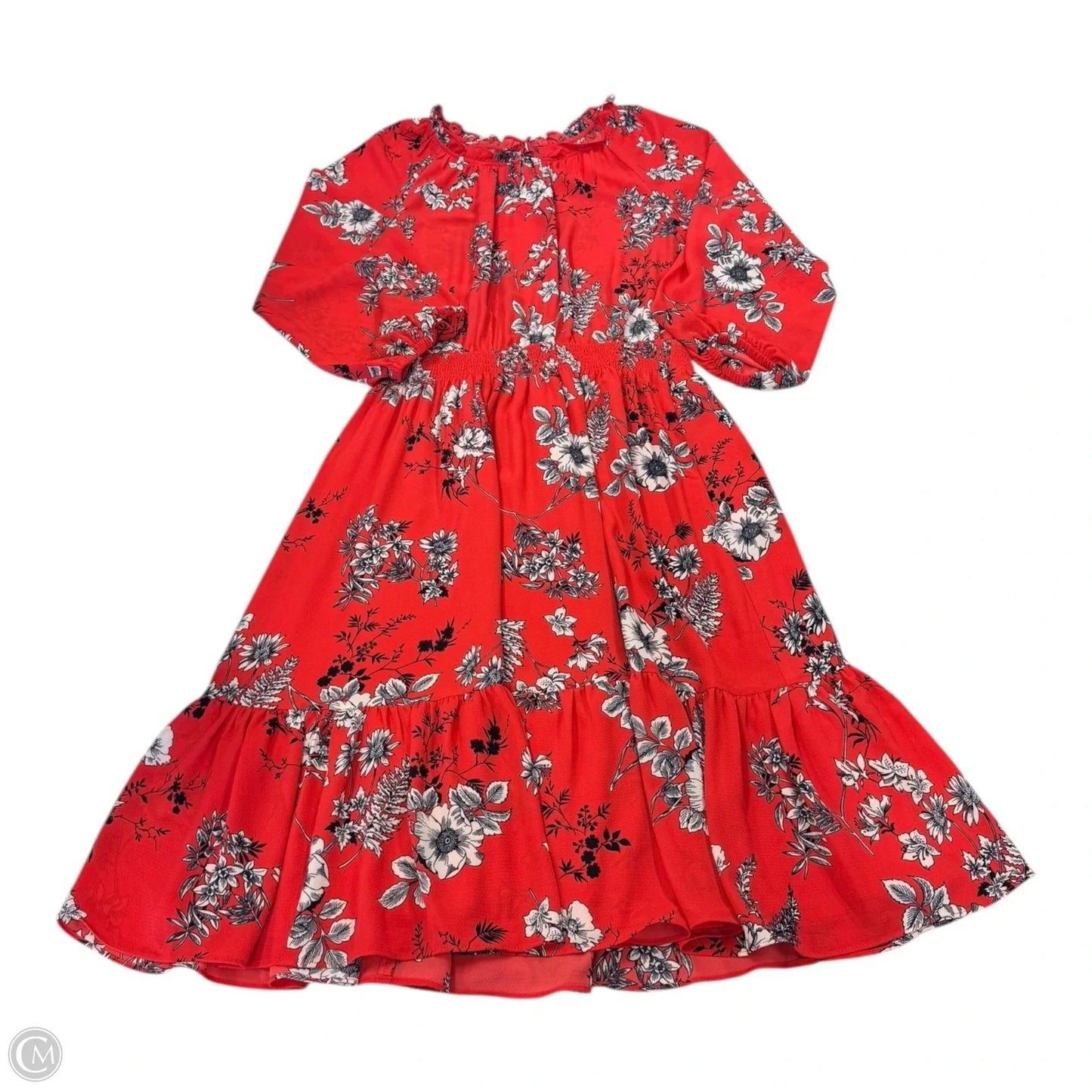 Dress Casual Short By Talbots In Coral, Size: M