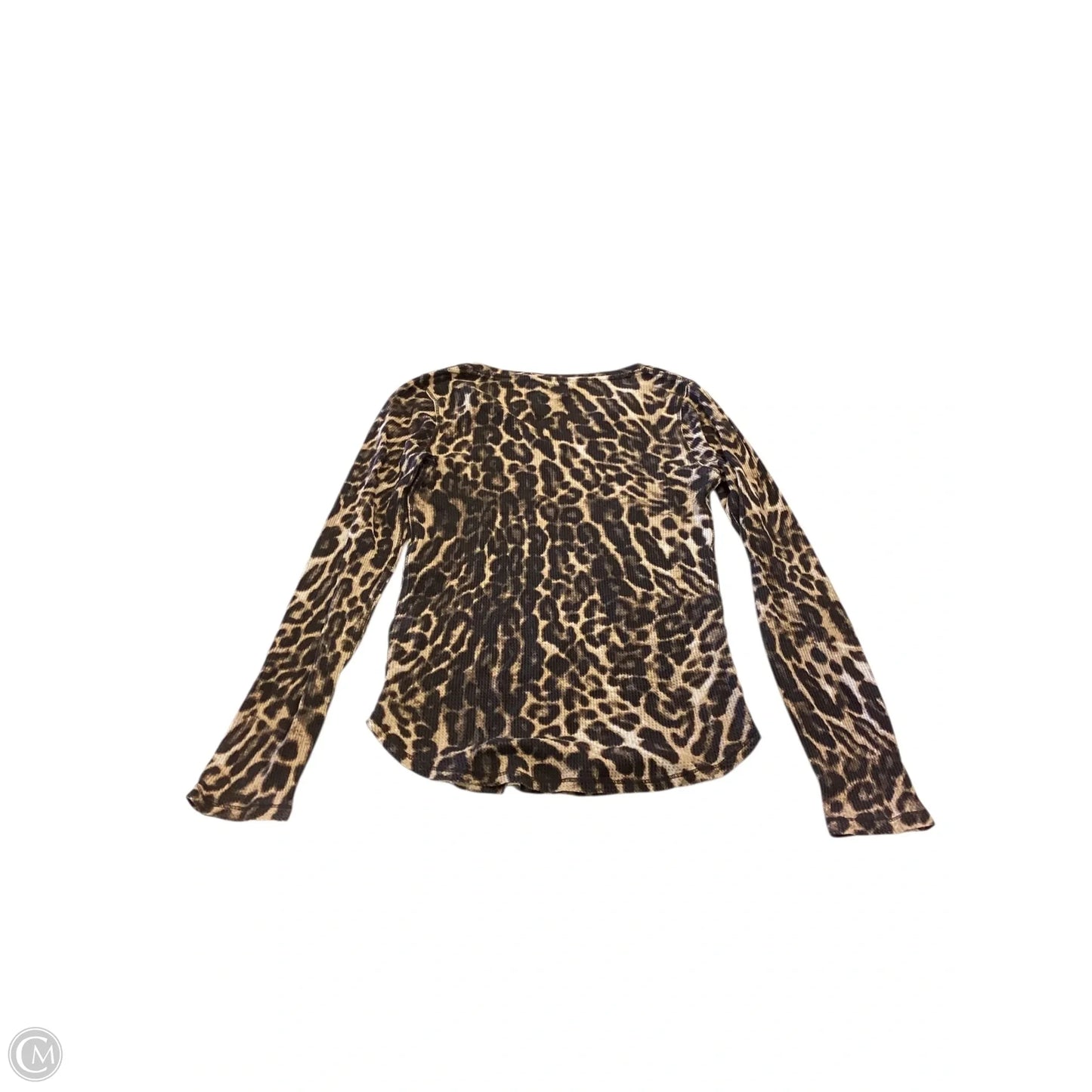 Top Long Sleeve By Lucky Brand In Aqua, Size: M