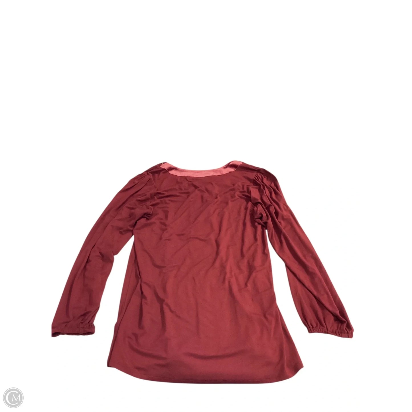 Top Long Sleeve By Soft Surroundings In Red, Size: M