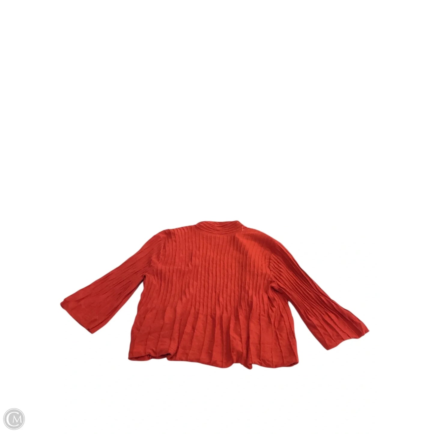 Cardigan By Eileen Fisher In Orange, Size: L