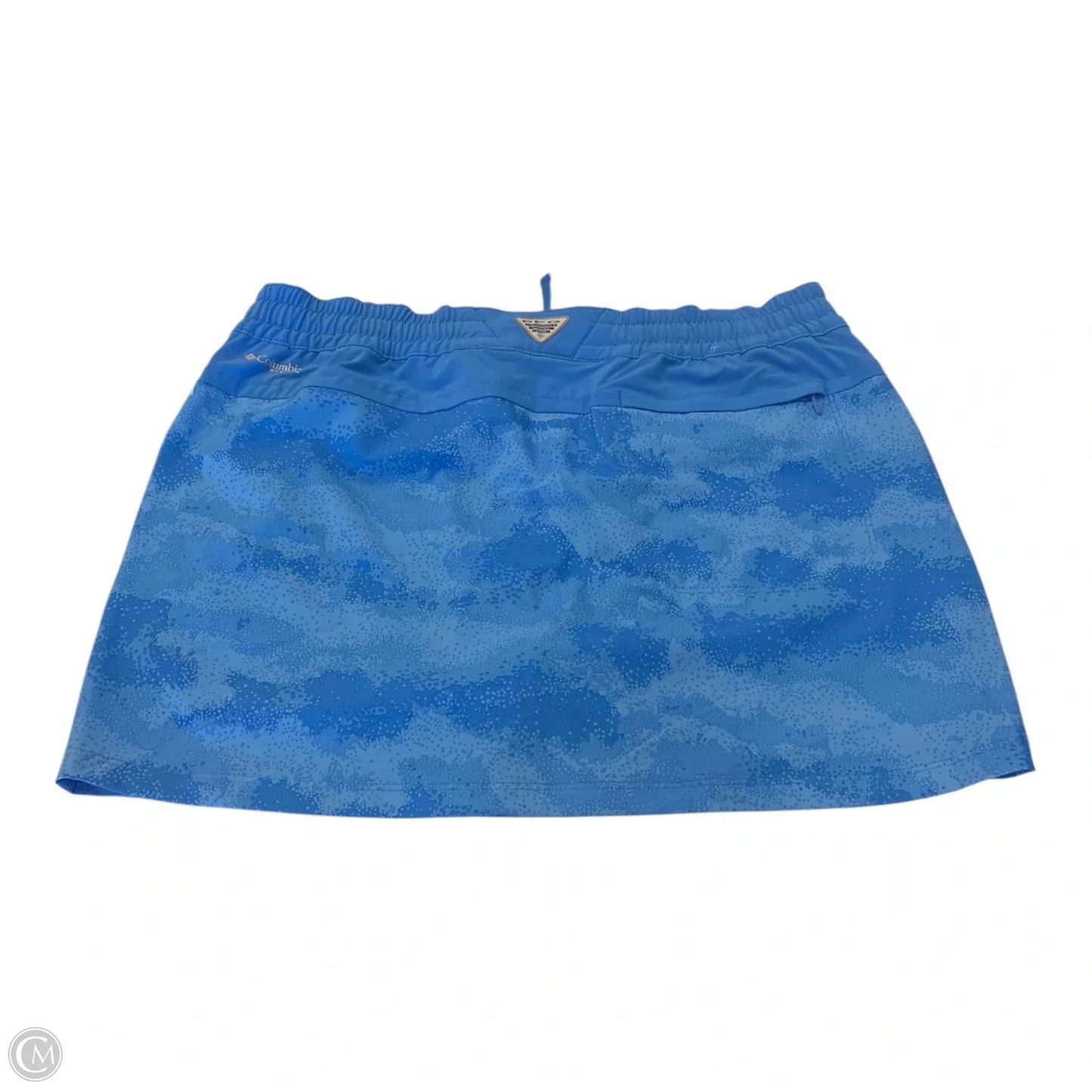 Athletic Skort By Columbia In Blue, Size: L