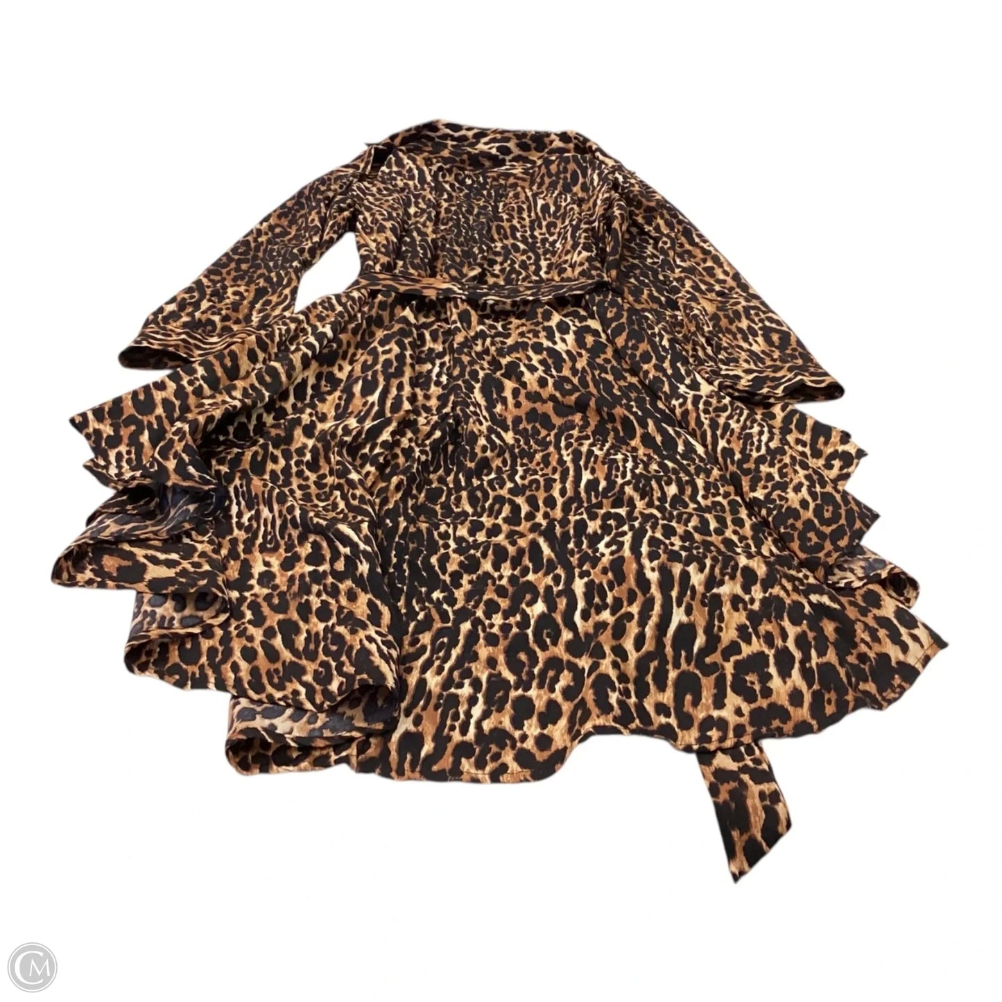 Dress Casual Short By Clothes Mentor In Animal Print, Size: Xl