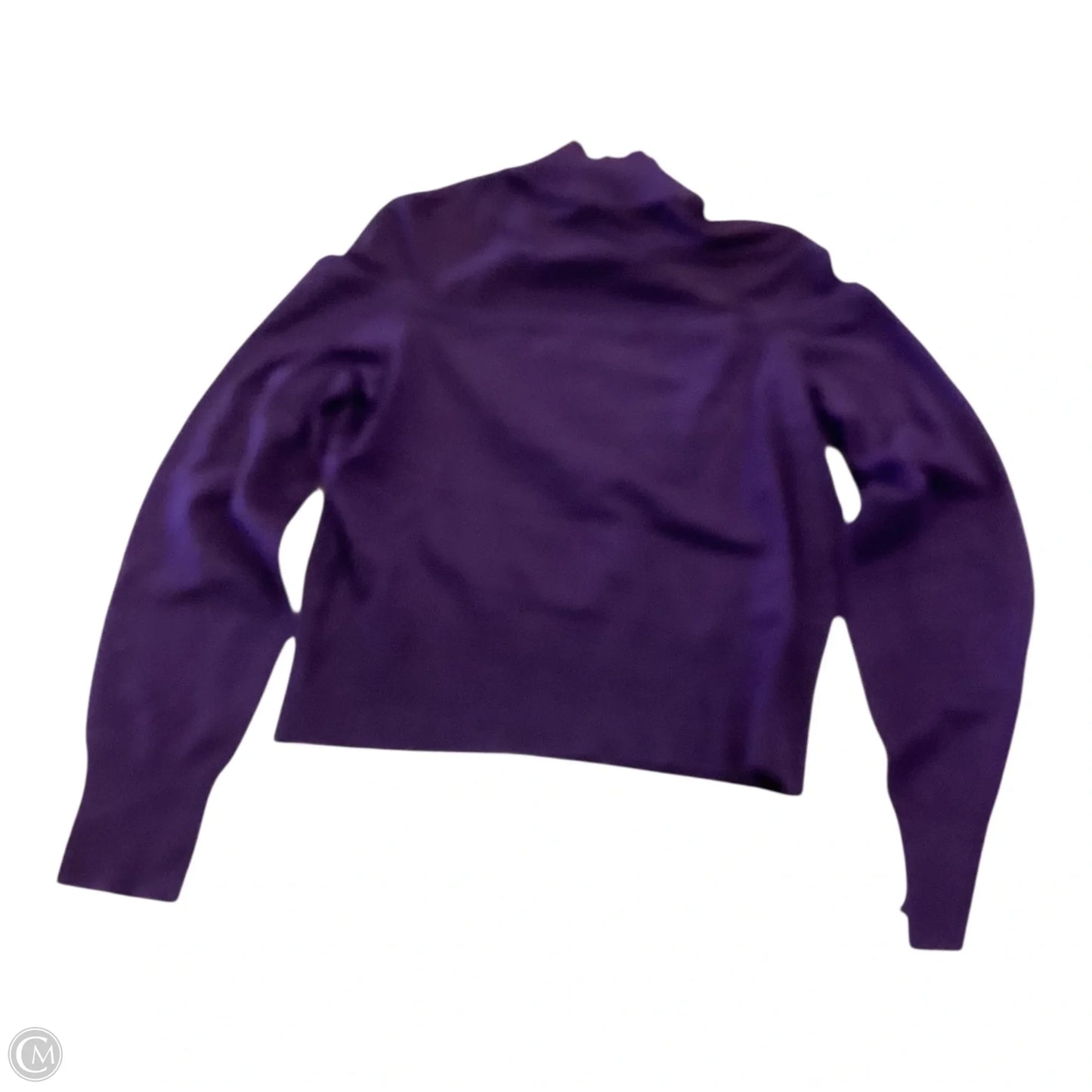 Blouse Long Sleeve By Express In Purple, Size: S