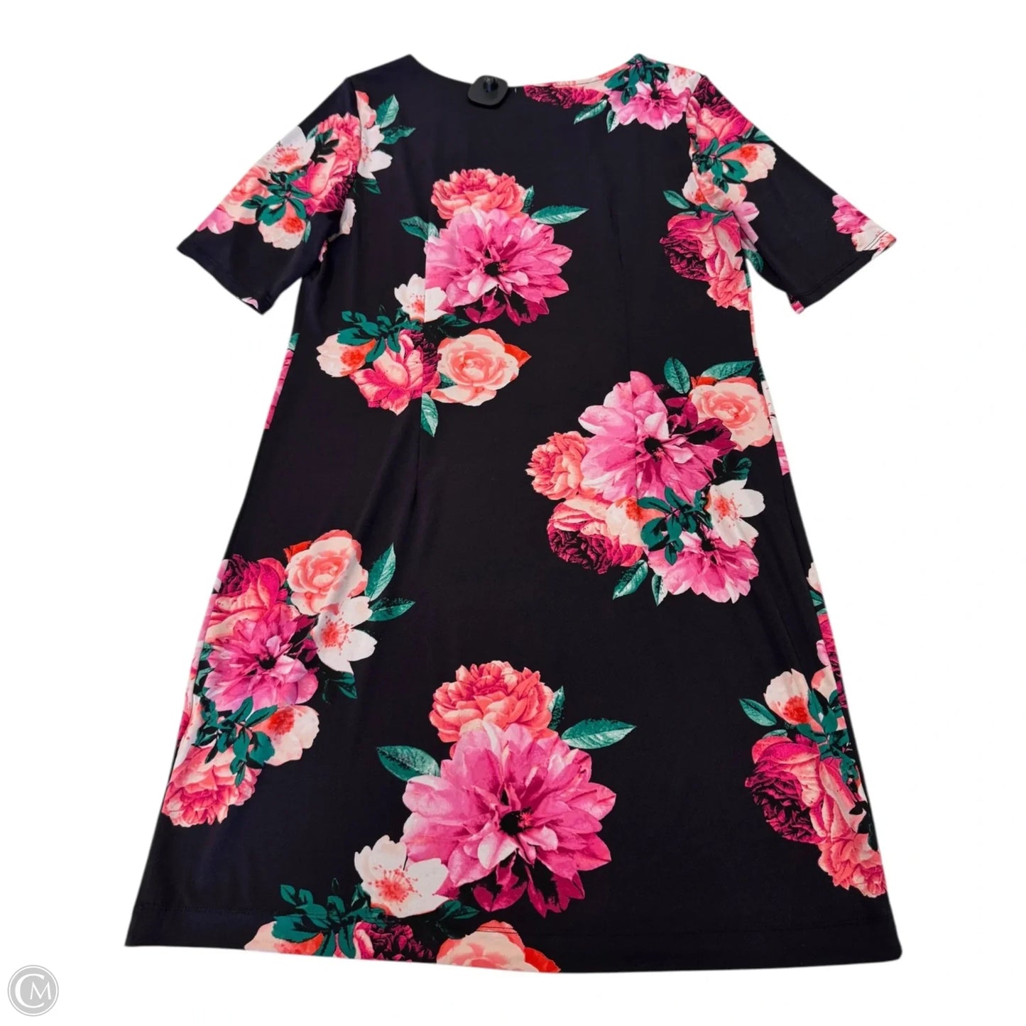 Dress Casual Short By Roz And Ali In Floral Print, Size: Xl