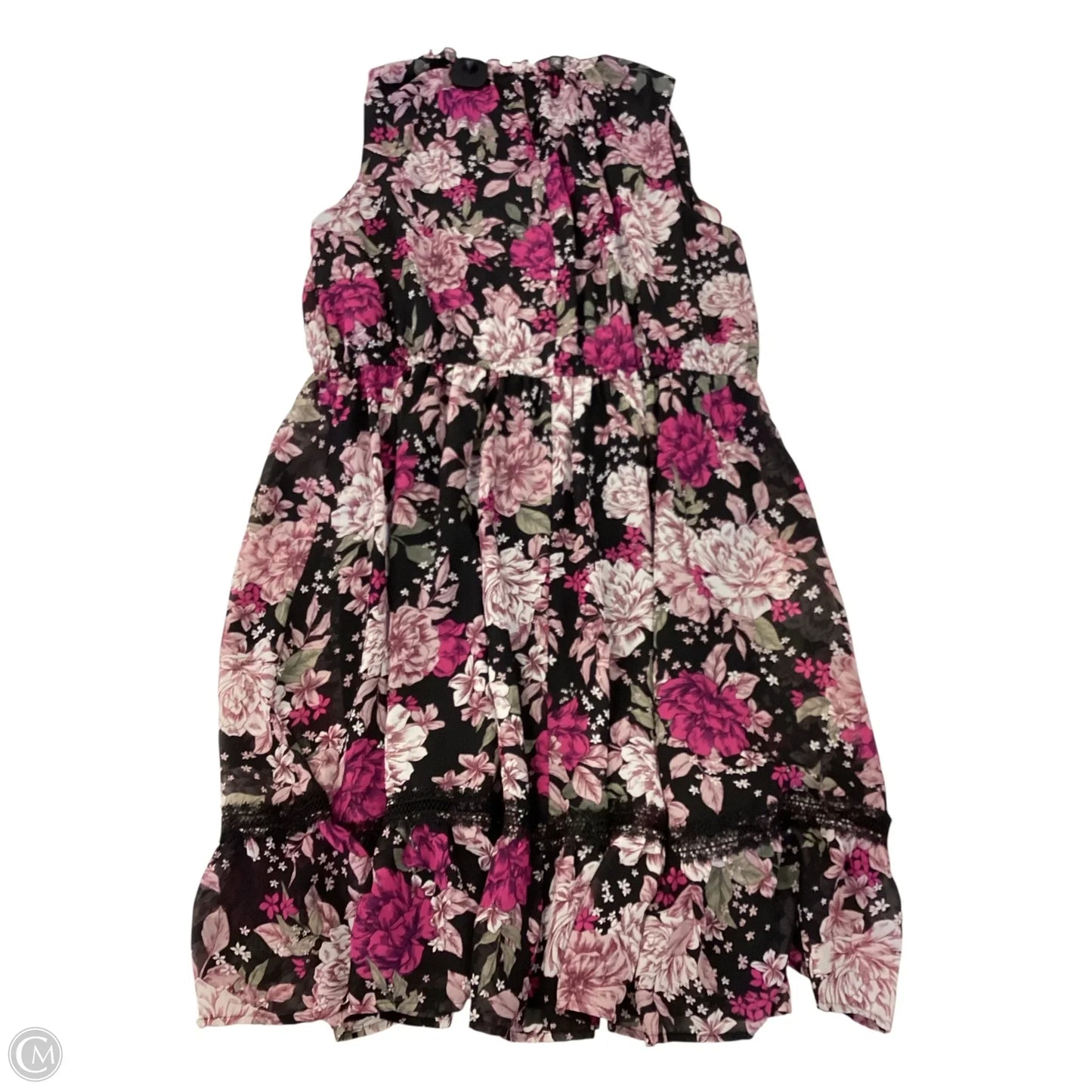 Dress Casual Short By Lane Bryant In Floral Print, Size: 18