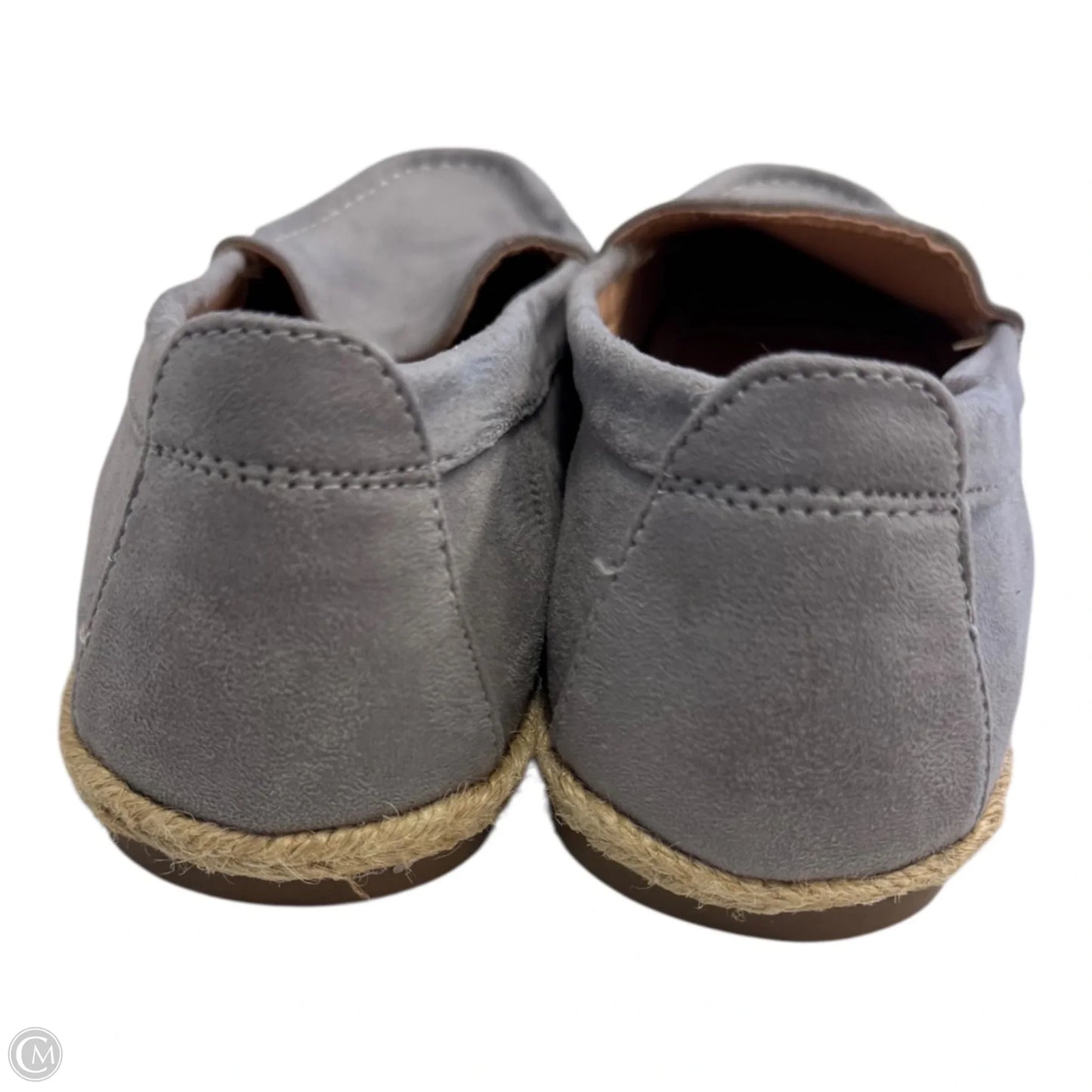 Shoes Flats By Clothes Mentor In Grey, Size: 7.5