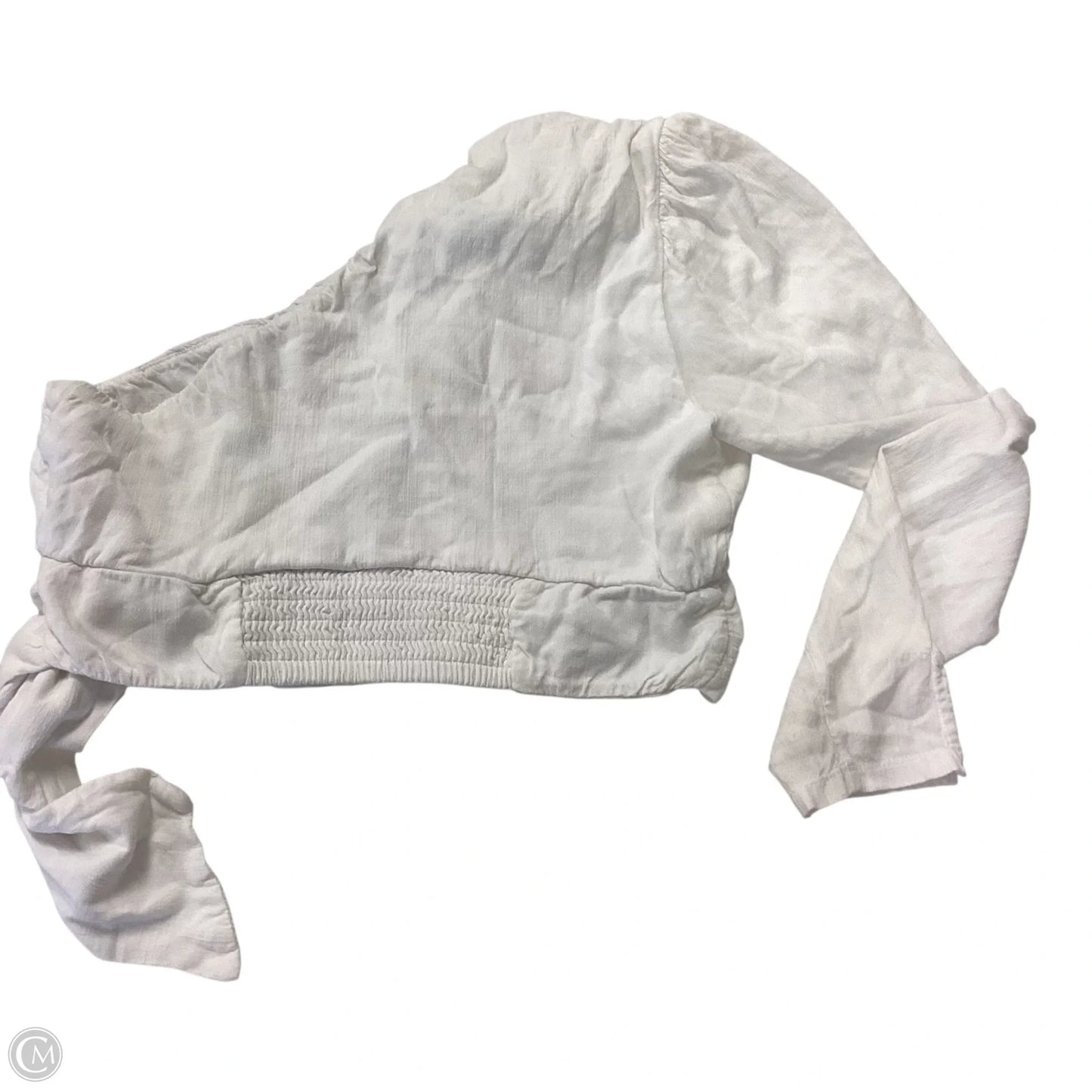 Top Long Sleeve By Free People In White, Size: M