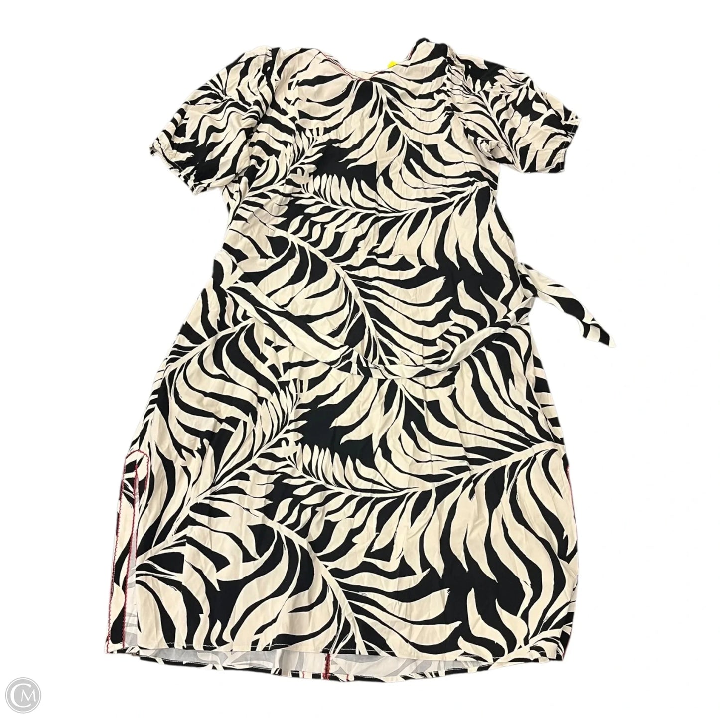 Dress Casual Maxi By G By Giuliana In Black & White, Size: 2x
