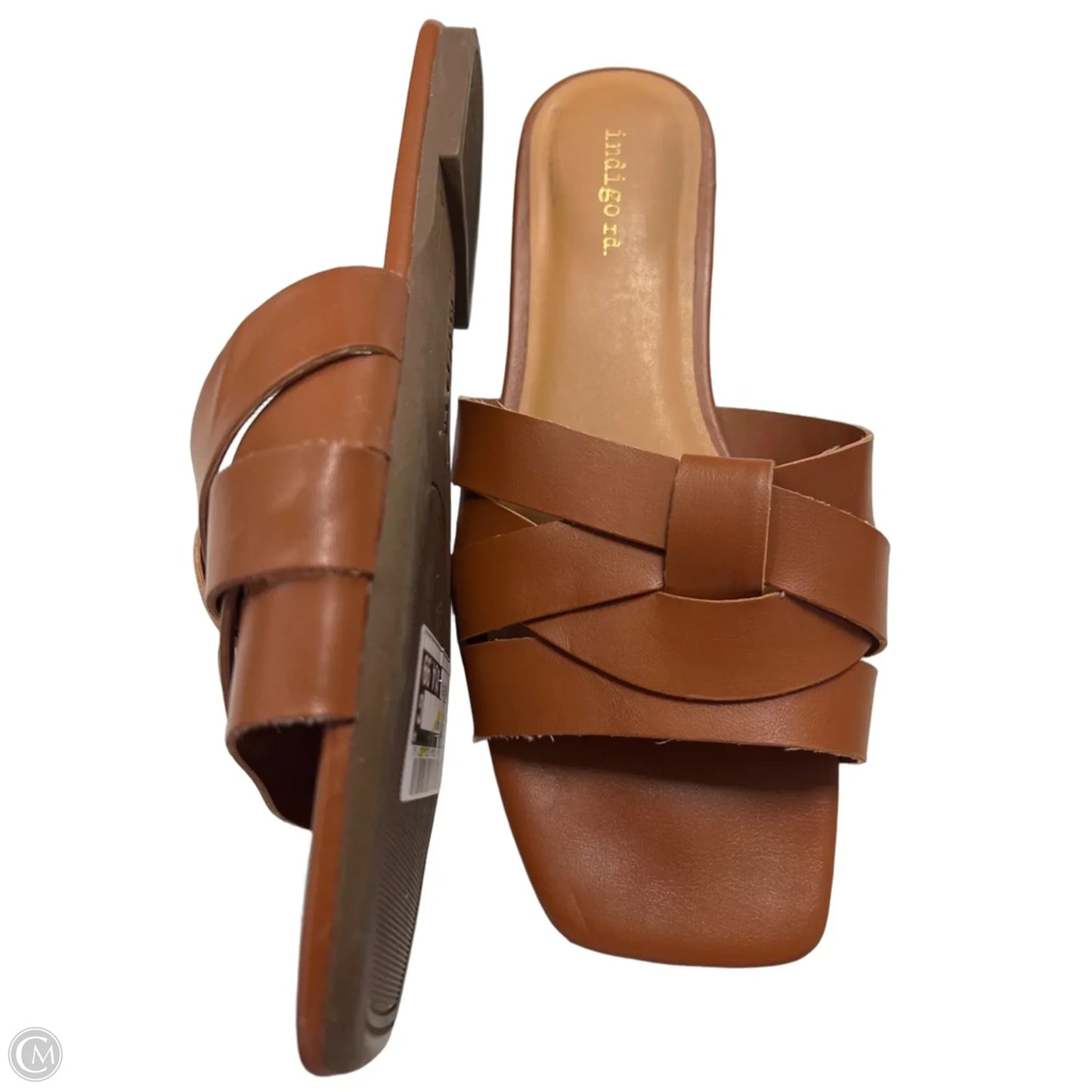 Sandals Flats By Indigo Rd In Brown, Size: 8.5