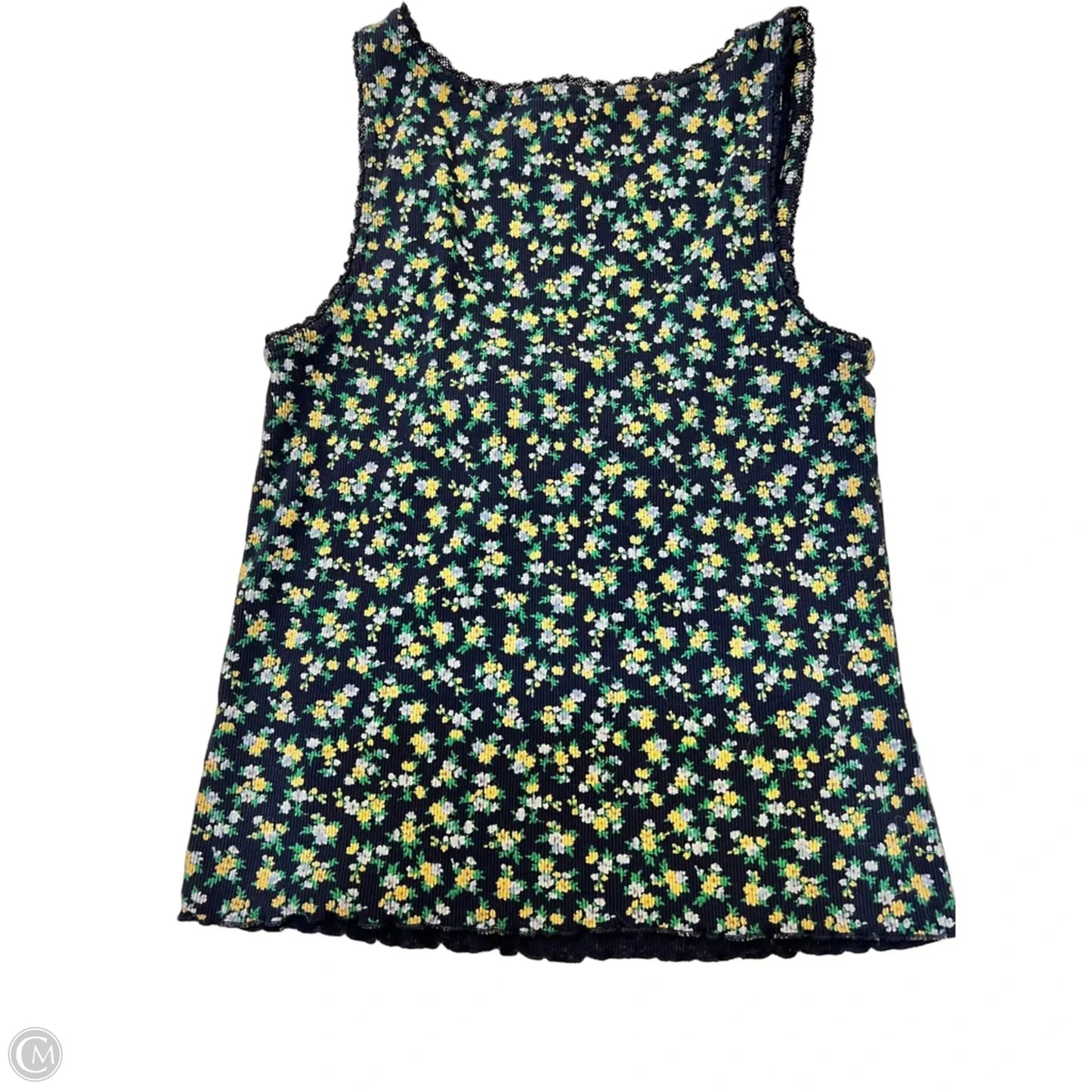 Top Sleeveless By Old Navy In Floral Print, Size: M