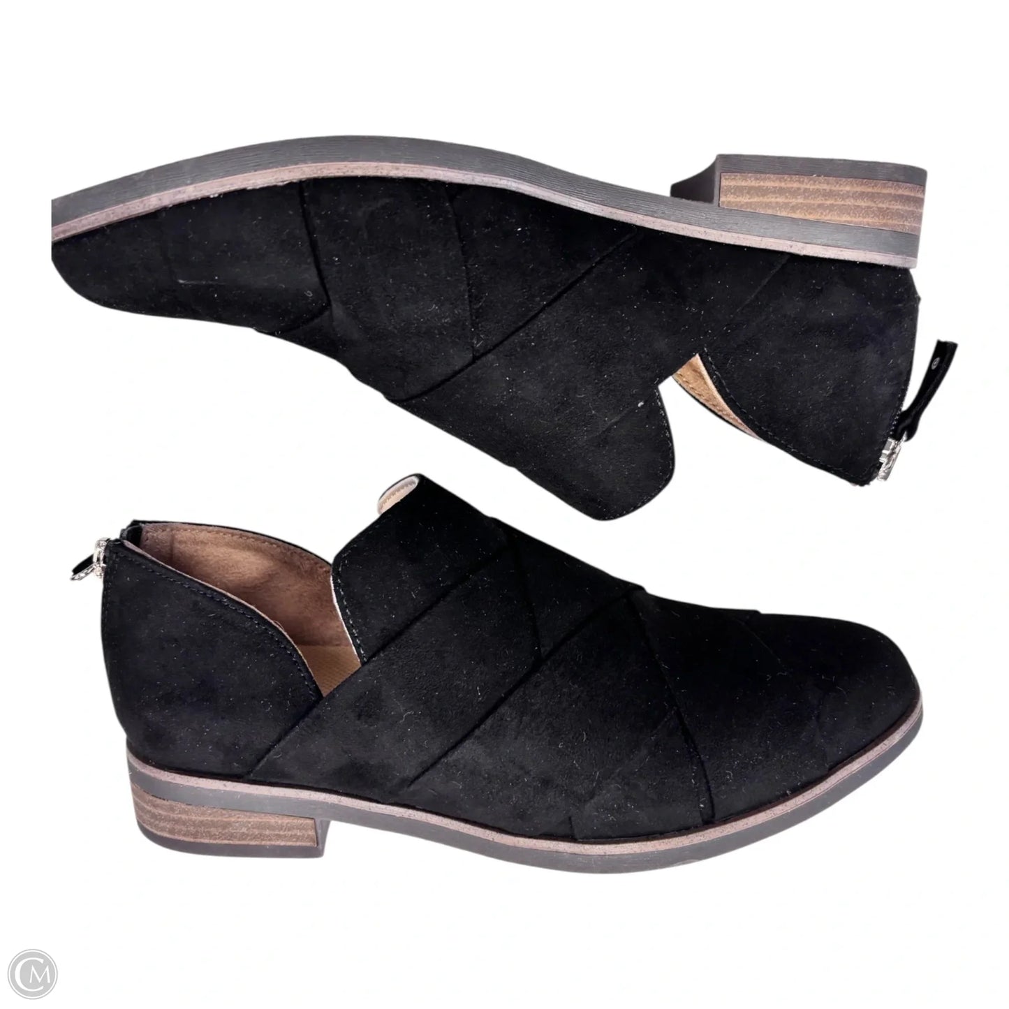 Boots Ankle Flats By Dr Scholls In Black, Size: 6