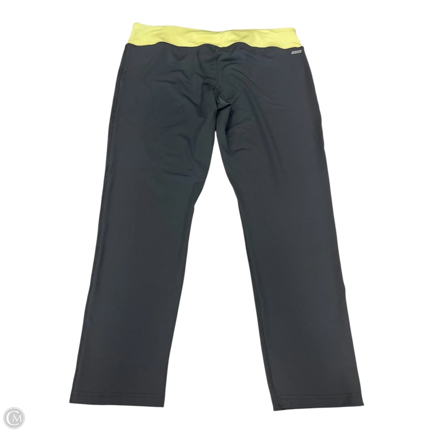 Athletic Pants By Danskin In Green & Grey, Size: Xxl
