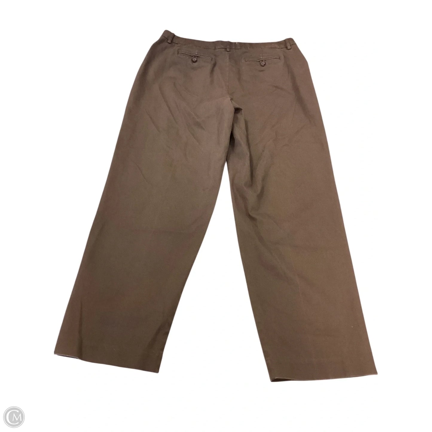Pants Chinos & Khakis By Talbots In Brown, Size: 18