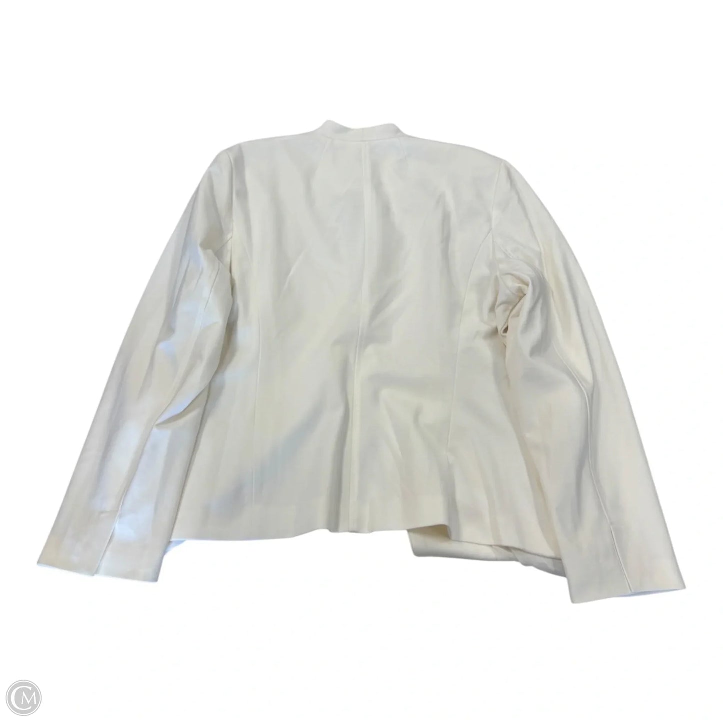 Blazer By Chicos In Cream, Size: Xl