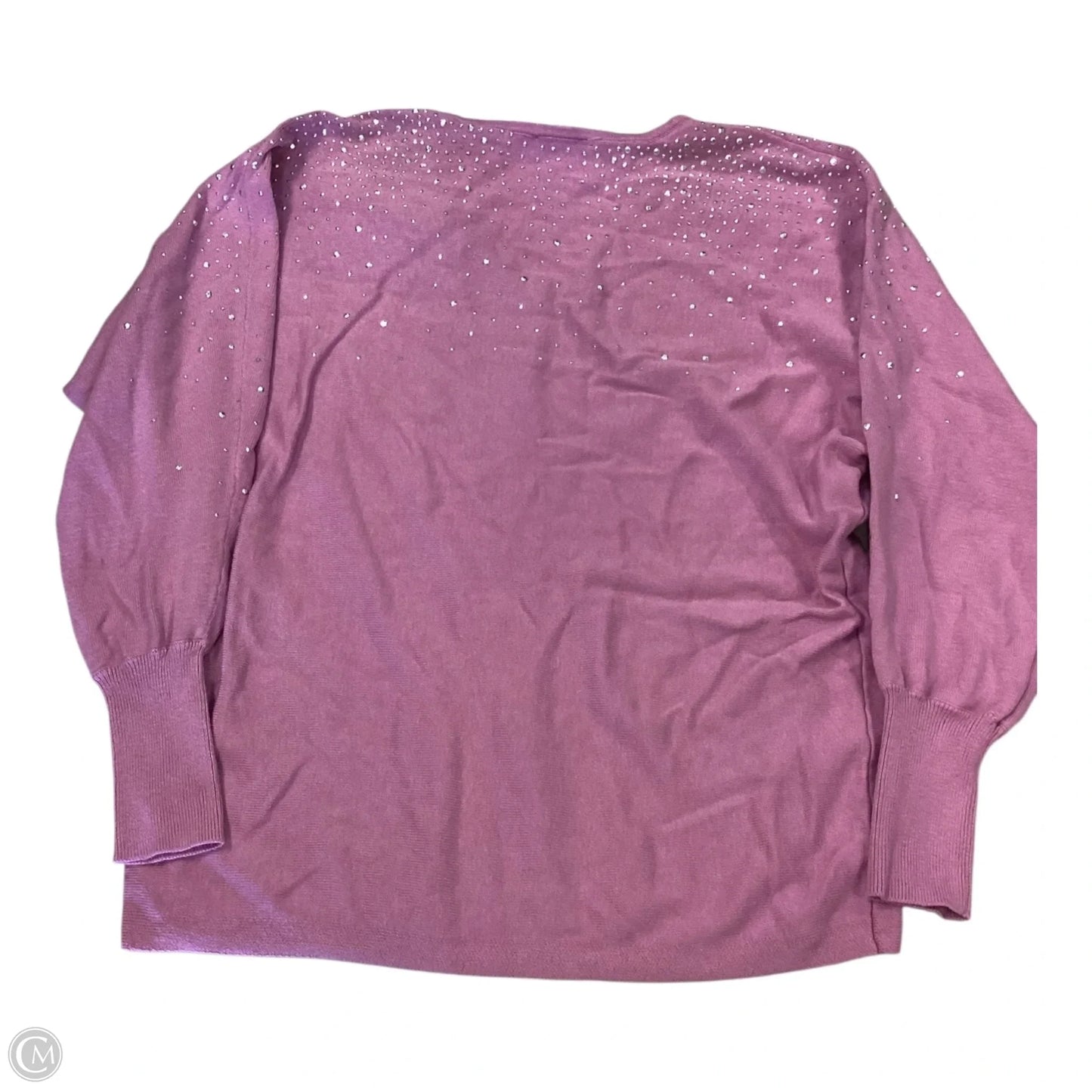 Top Long Sleeve By Vince Camuto In Pink, Size: M
