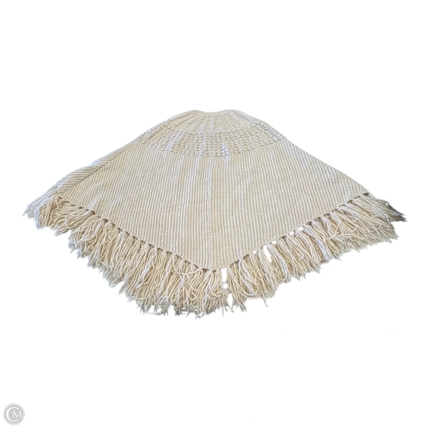 Poncho By Ana In Cream, Size: Osfm