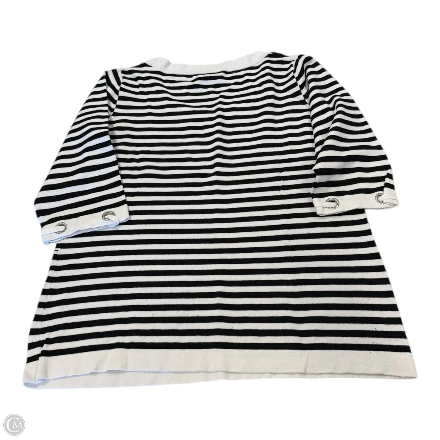Top Long Sleeve By Cmc In Striped Pattern, Size: Xl