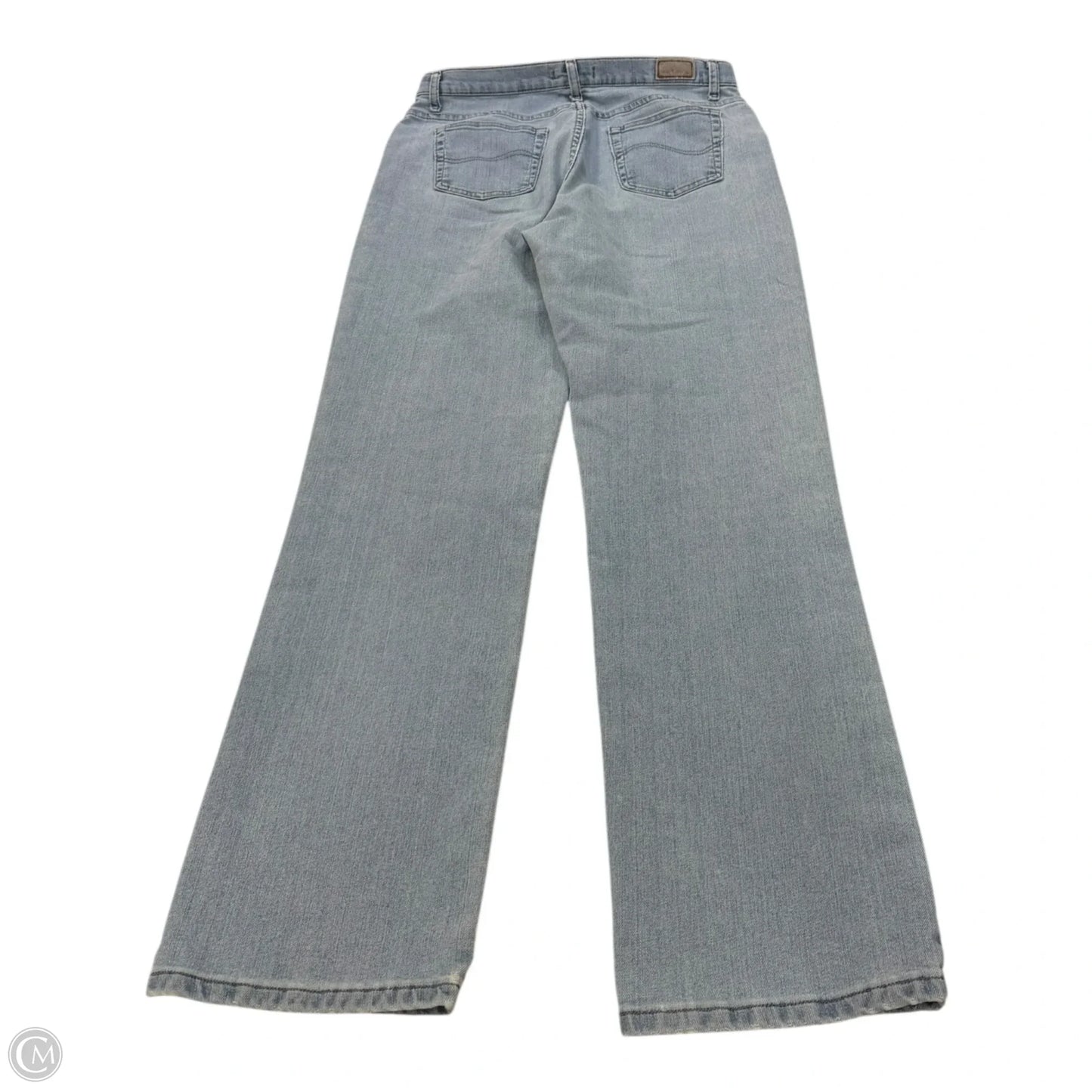 Jeans Straight By Lee In Blue, Size: 14