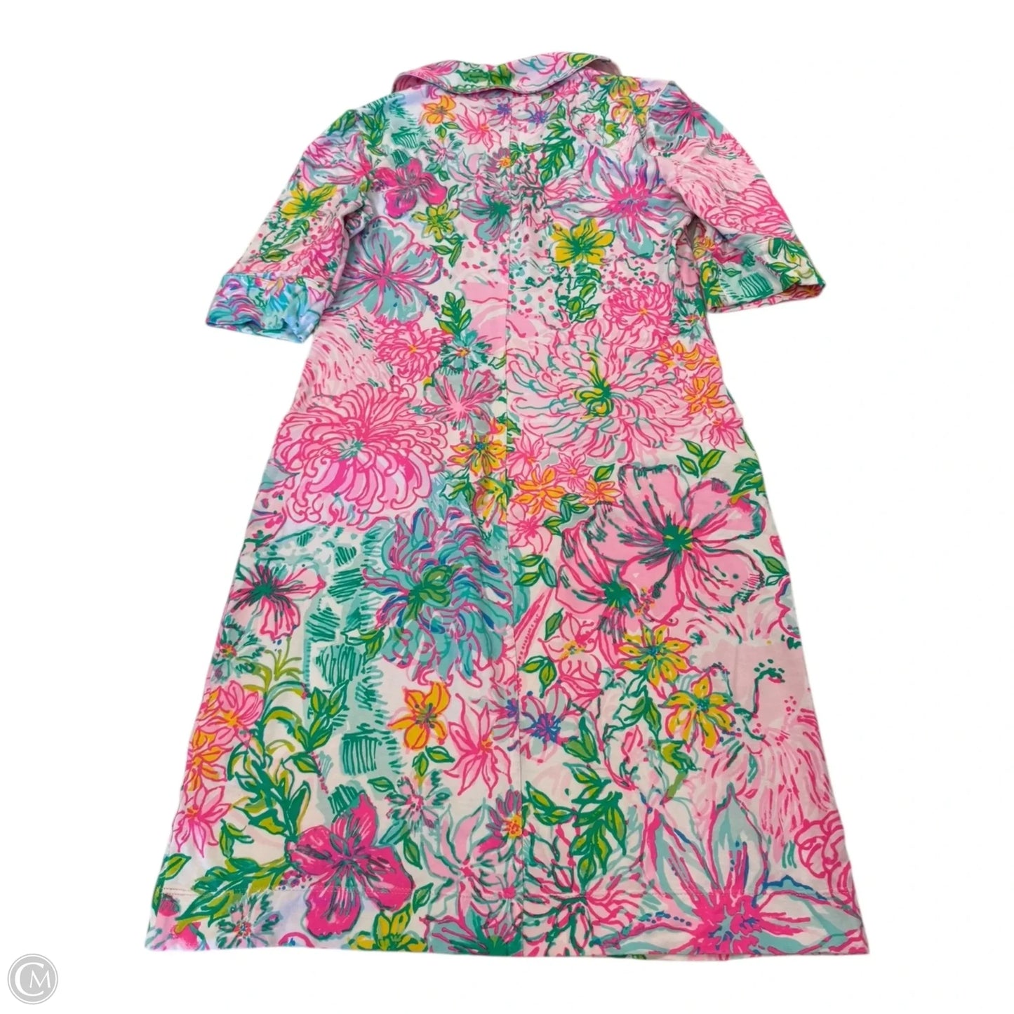 Dress Designer By Lilly Pulitzer In Floral Print, Size: Xxs