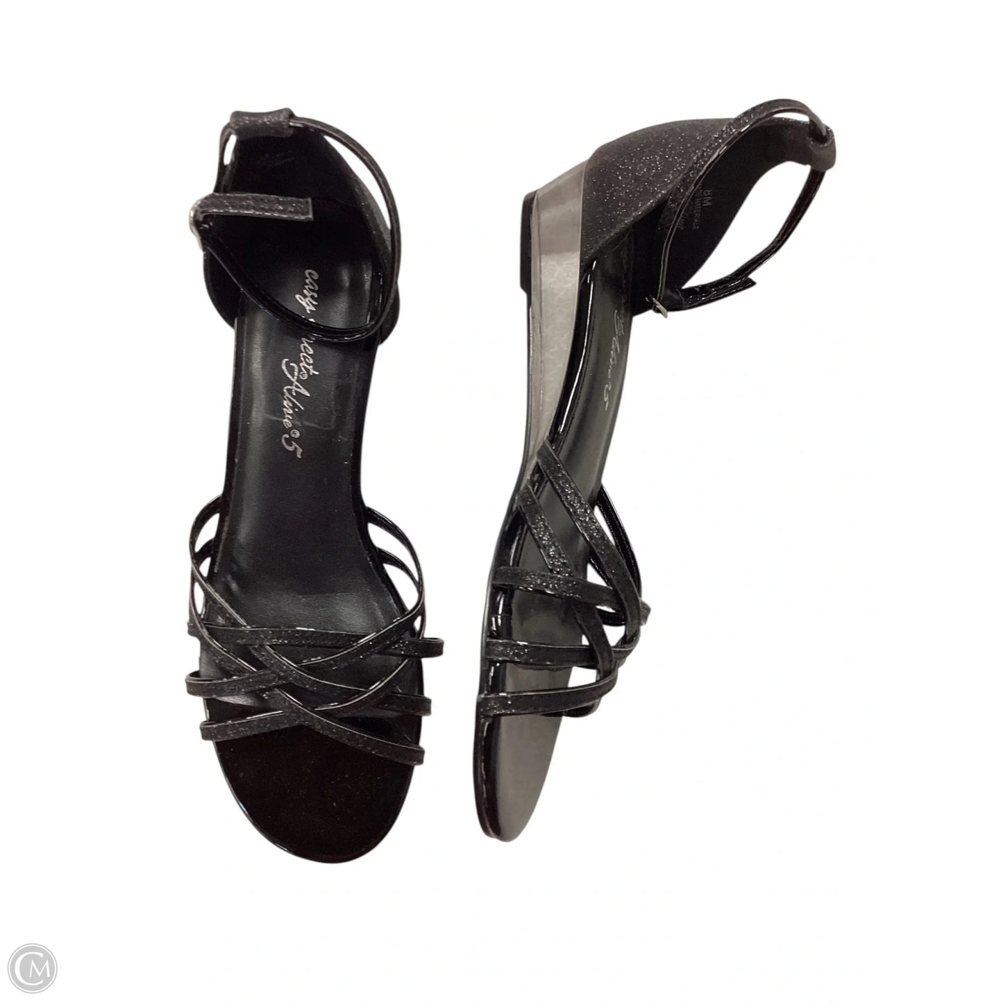 Shoes Flats By Easy Street In Black, Size: 8