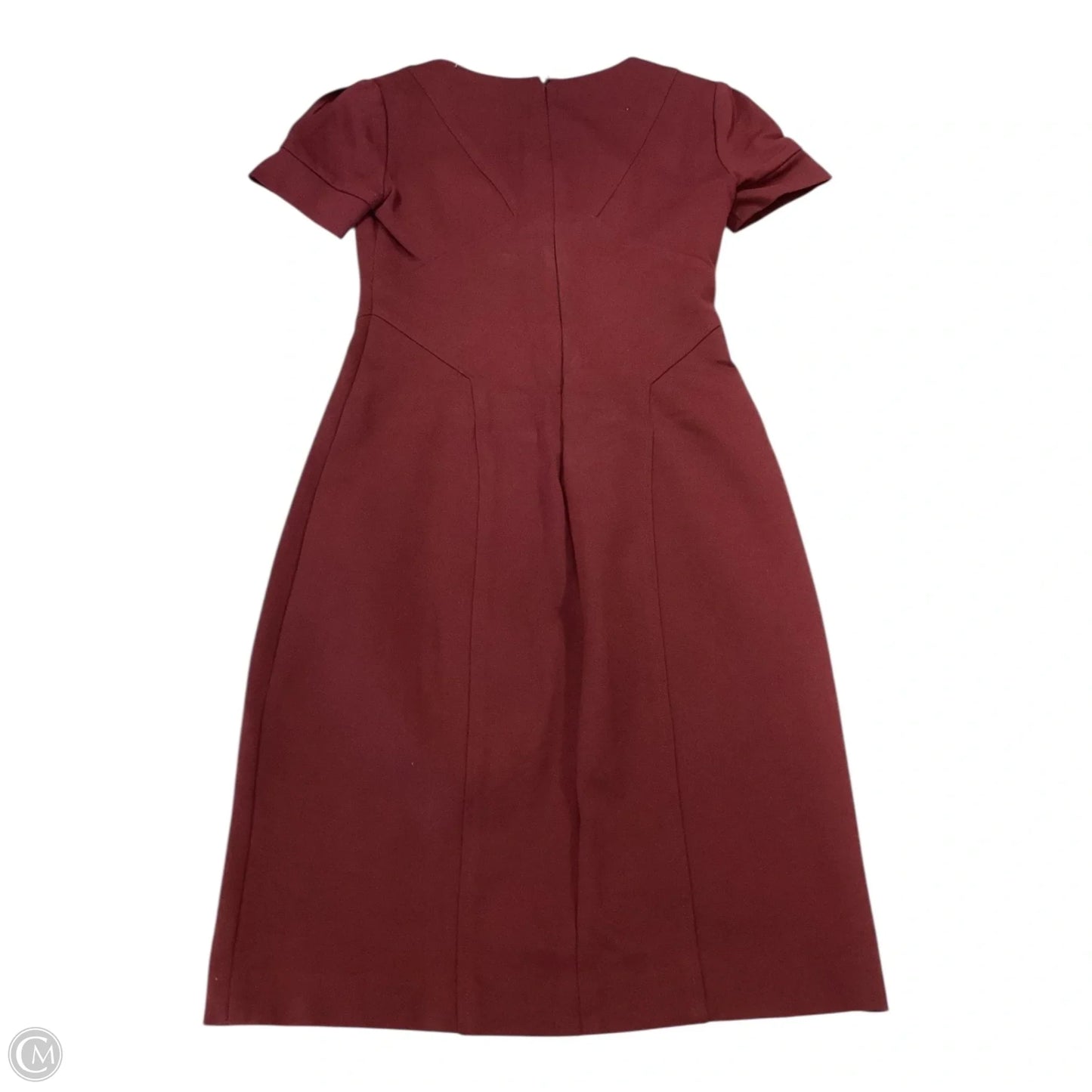 Dress Casual Short By White House Black Market In Maroon, Size: 0