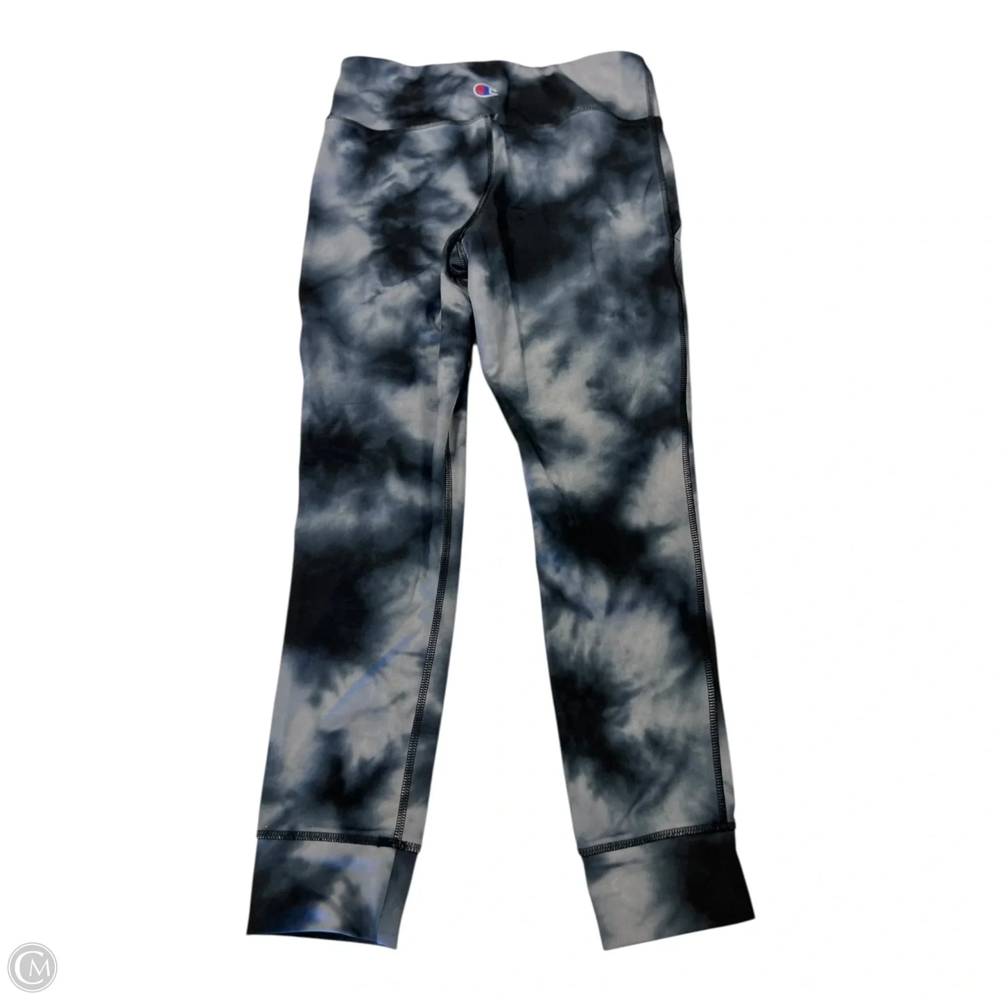 Pants Leggings By Champion In Tie Dye Print, Size: M