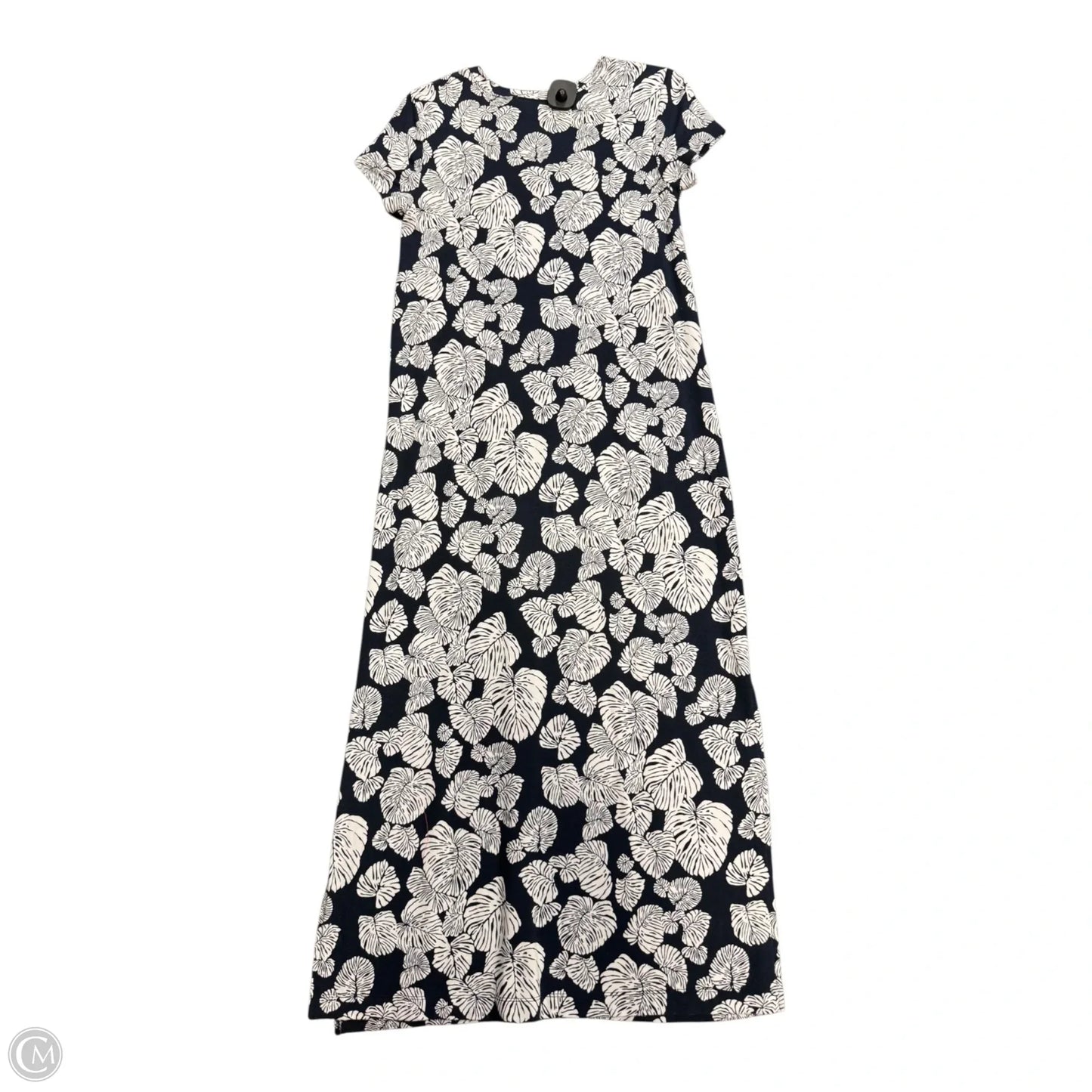 Dress Casual Maxi By Loft In Black & White, Size: S