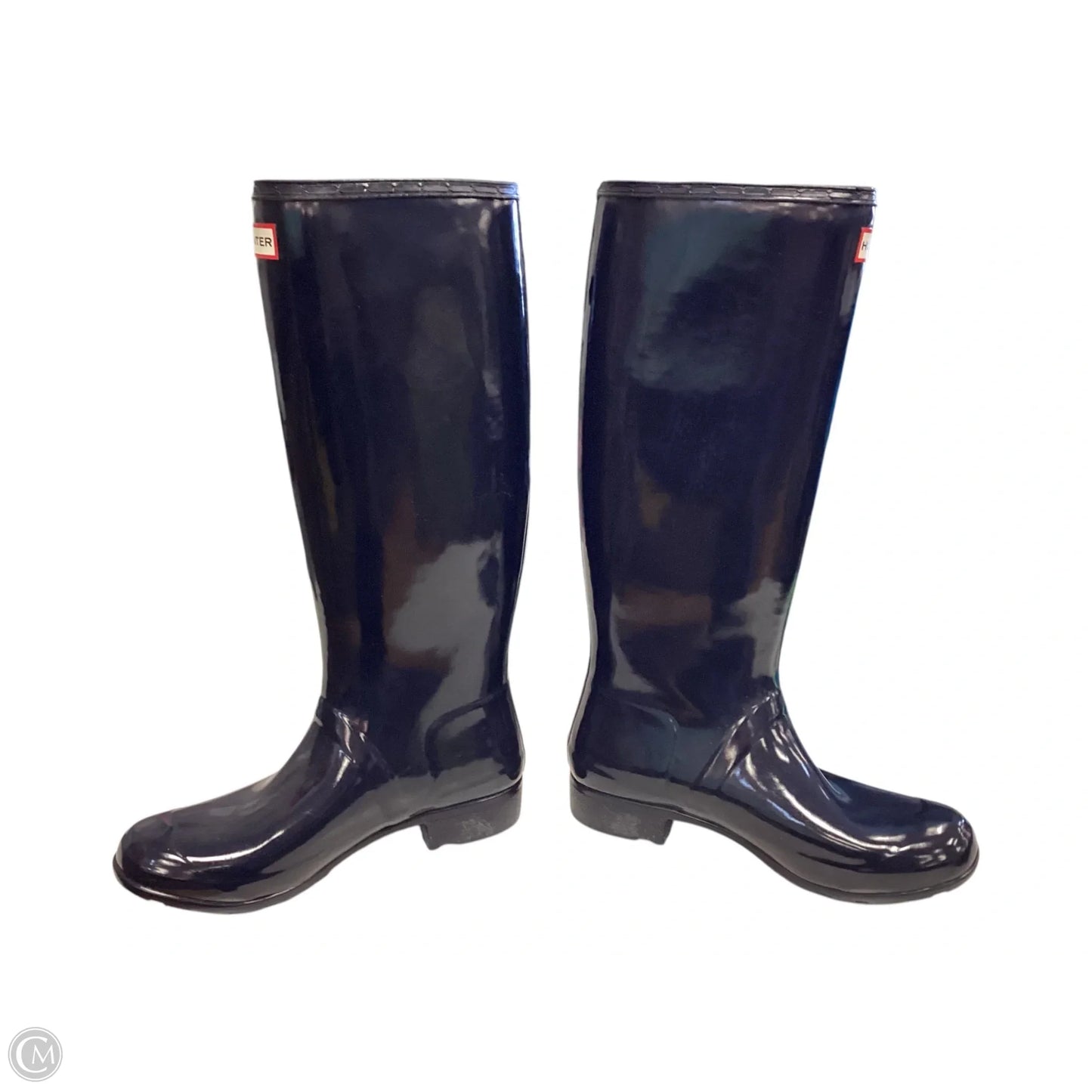Boots Knee Flats By Hunter In Navy, Size: 9