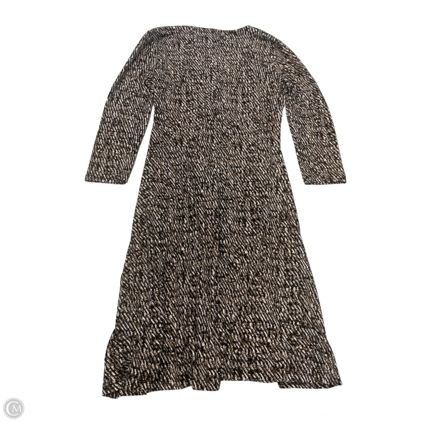 Dress Casual Short By Calvin Klein In Brown, Size: 8