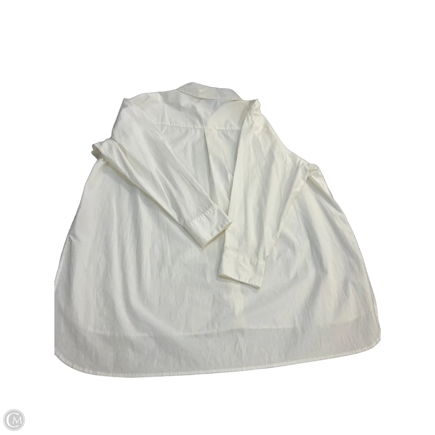 Top Long Sleeve By Universal Standard In Cream, Size: L