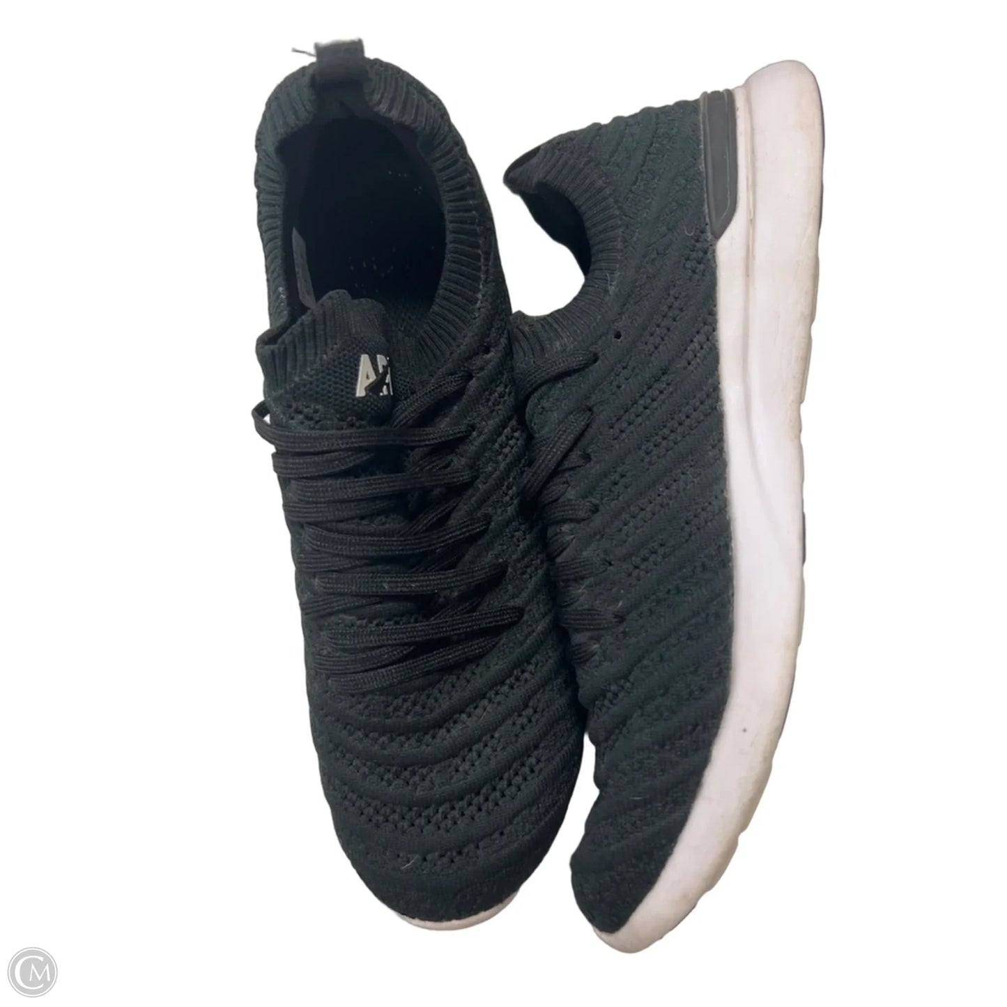 Shoes Designer By Apl In Black, Size: 9.5