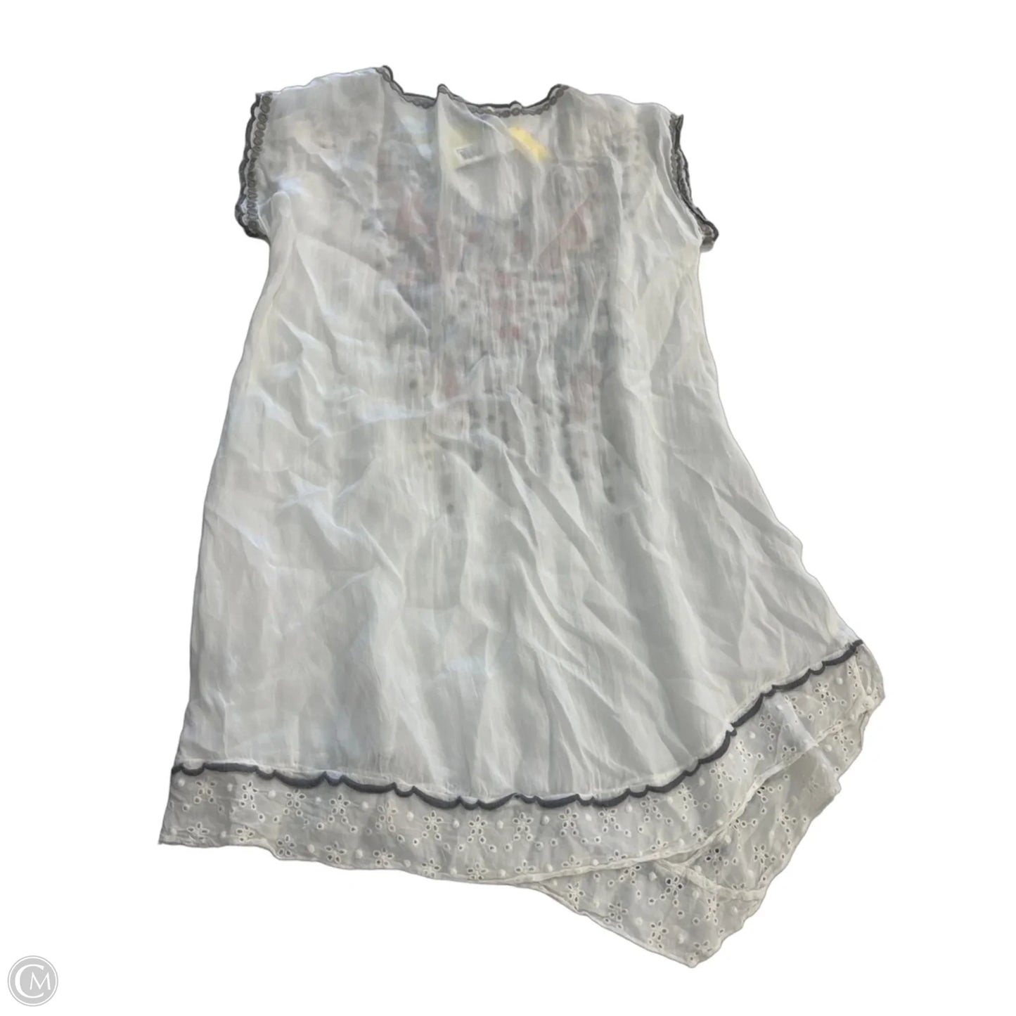 Tunic Designer By Johnny Was In White, Size: Xs