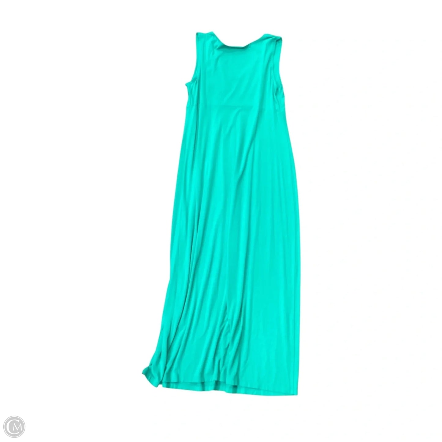 Dress Casual Maxi By Chicos In Green, Size: L